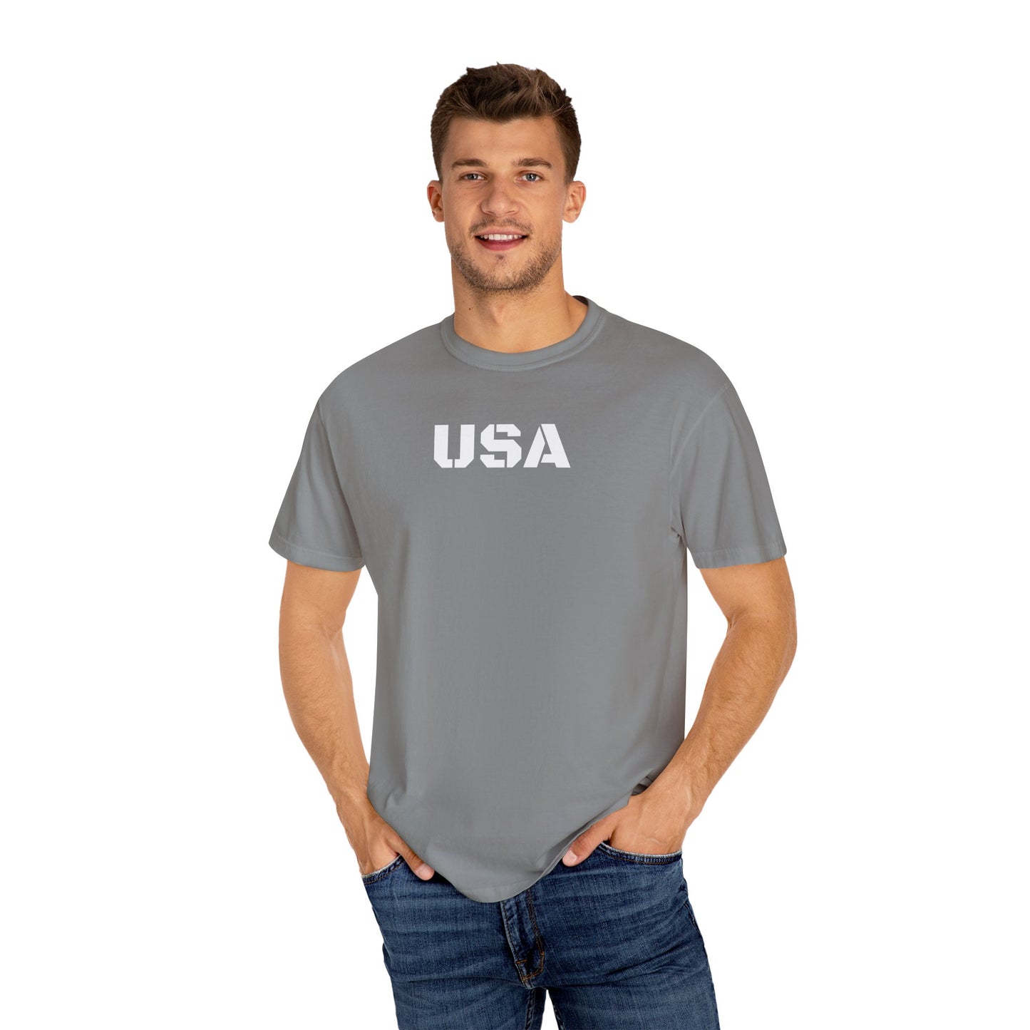 USA Vintage Unisex T-Shirt, Soft Cotton Tee, Casual Wear, Gifts for Her & Him, Summer Essentials, Independence Day Apparel