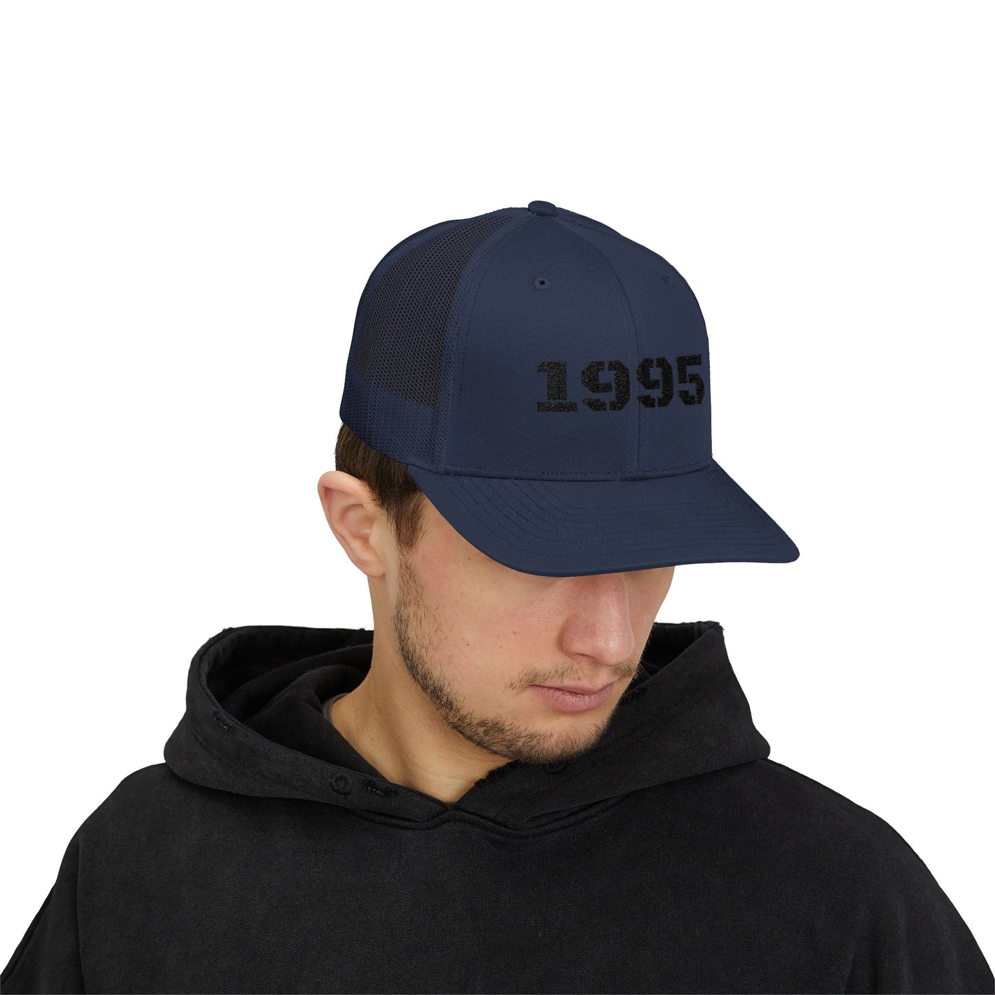 1995 Snapback Trucker Cap, Retro Cap, Vintage Style Hat, Birthday Gift, Casual Wear, 90s Fashion, Unisex Headwear