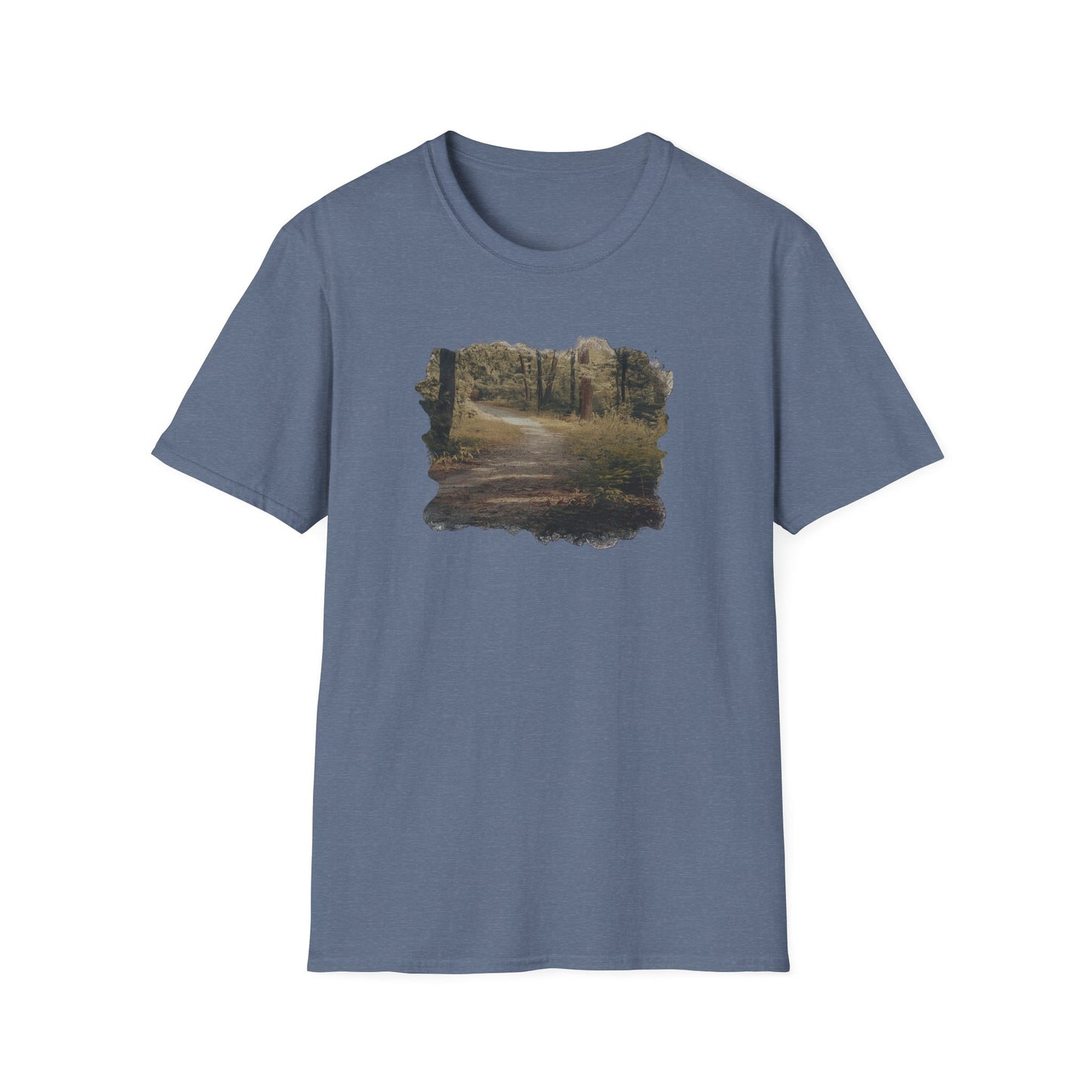Nature-Inspired Unisex Softstyle T-Shirt | Casual Wear, Outdoor Activities, Gift for Nature Lovers, Relaxed Fit T-Shirt, Eco-Friendly Style