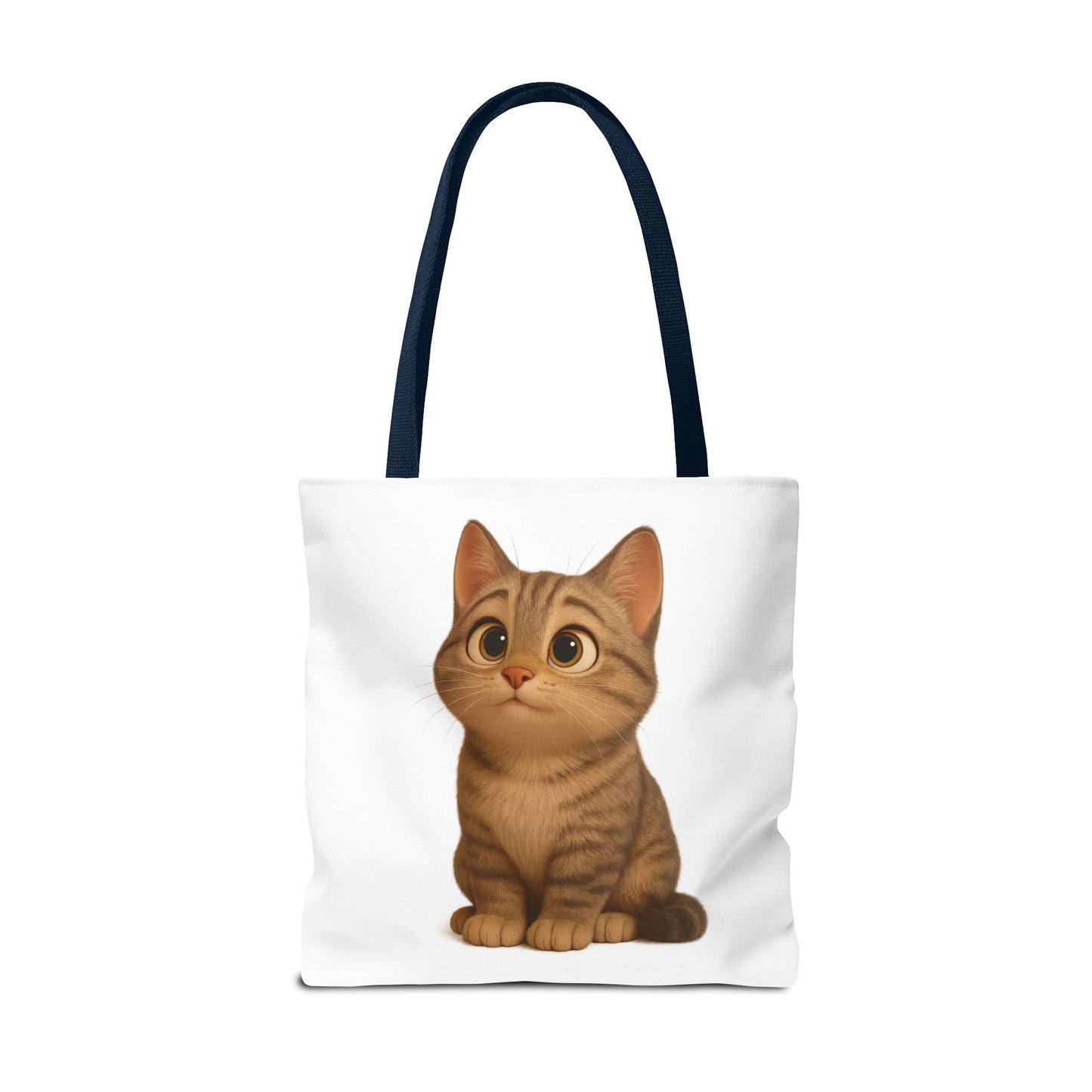 Cute Cat Tote Bag - Perfect for Animal Lovers, Eco-Friendly Carryall, Beach Bag, Shopping Tote, Gift for Cat Owners