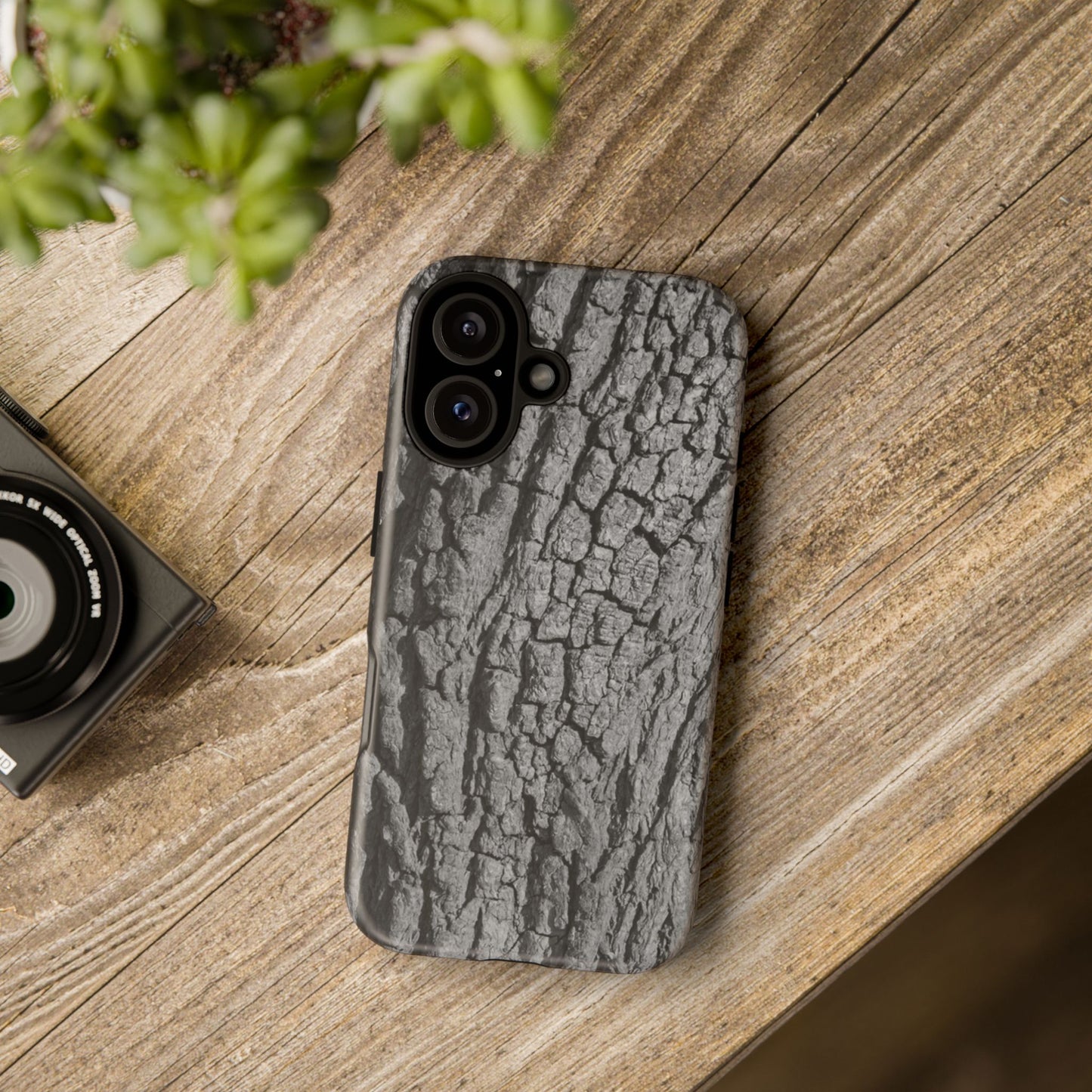 Rustic Bark Phone Case - Tough and Durable Protection