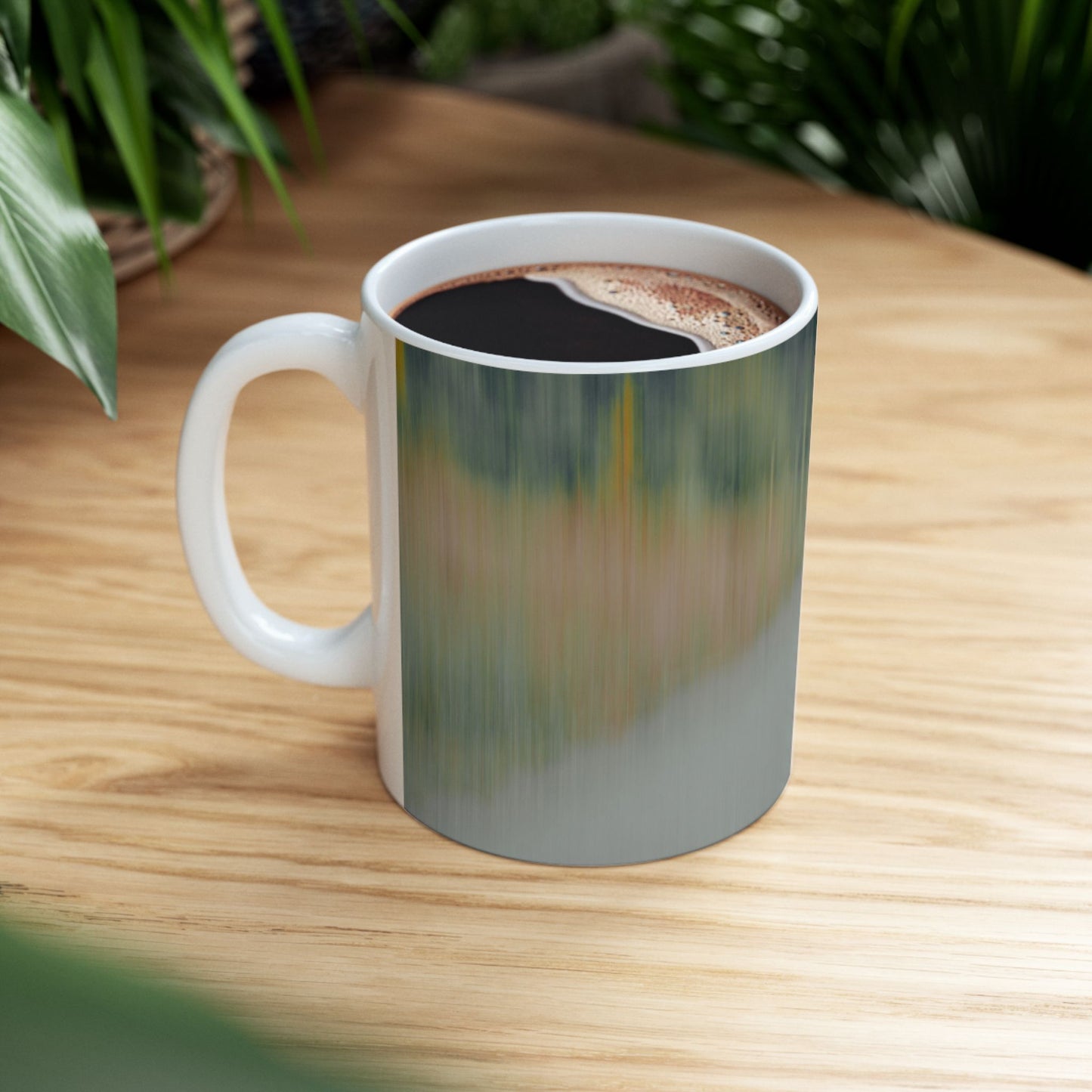 Serene Nature Ceramic Mug - 11oz & 15oz - Perfect Gift for Nature Lovers