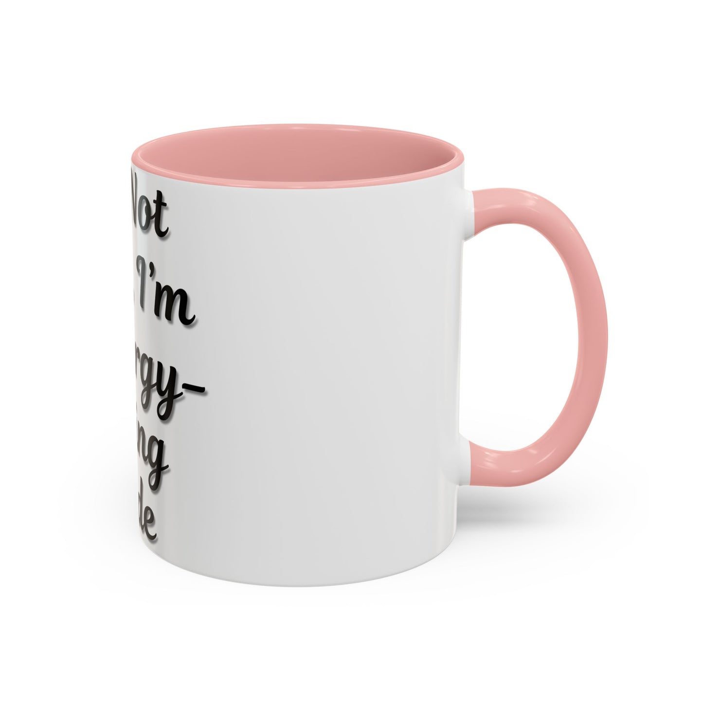 Humorous Coffee Mug - "I'm Not Lazy, I'm in Energy-Saving Mode"