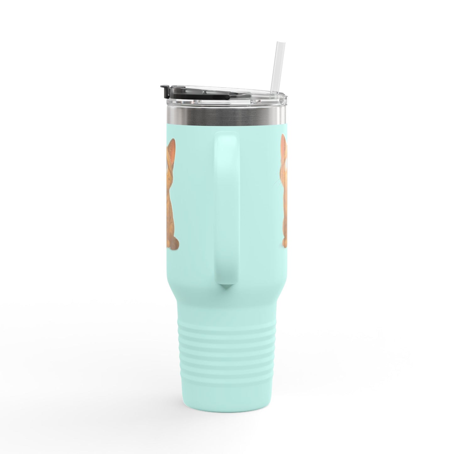 Cute Cat Insulated Travel Mug, 40oz - Perfect for Pet Lovers, Gifts for Cat Owners, Travel Accessories, Cute Drinkware, Animal Lovers