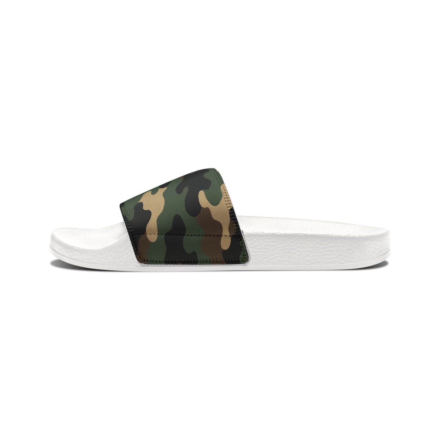 Camouflage Men's Slip-On Sandals | Casual Comfort Footwear for Summer, Beach Days, Outdoor Activities, Gifts for Him, Fashionable Slides