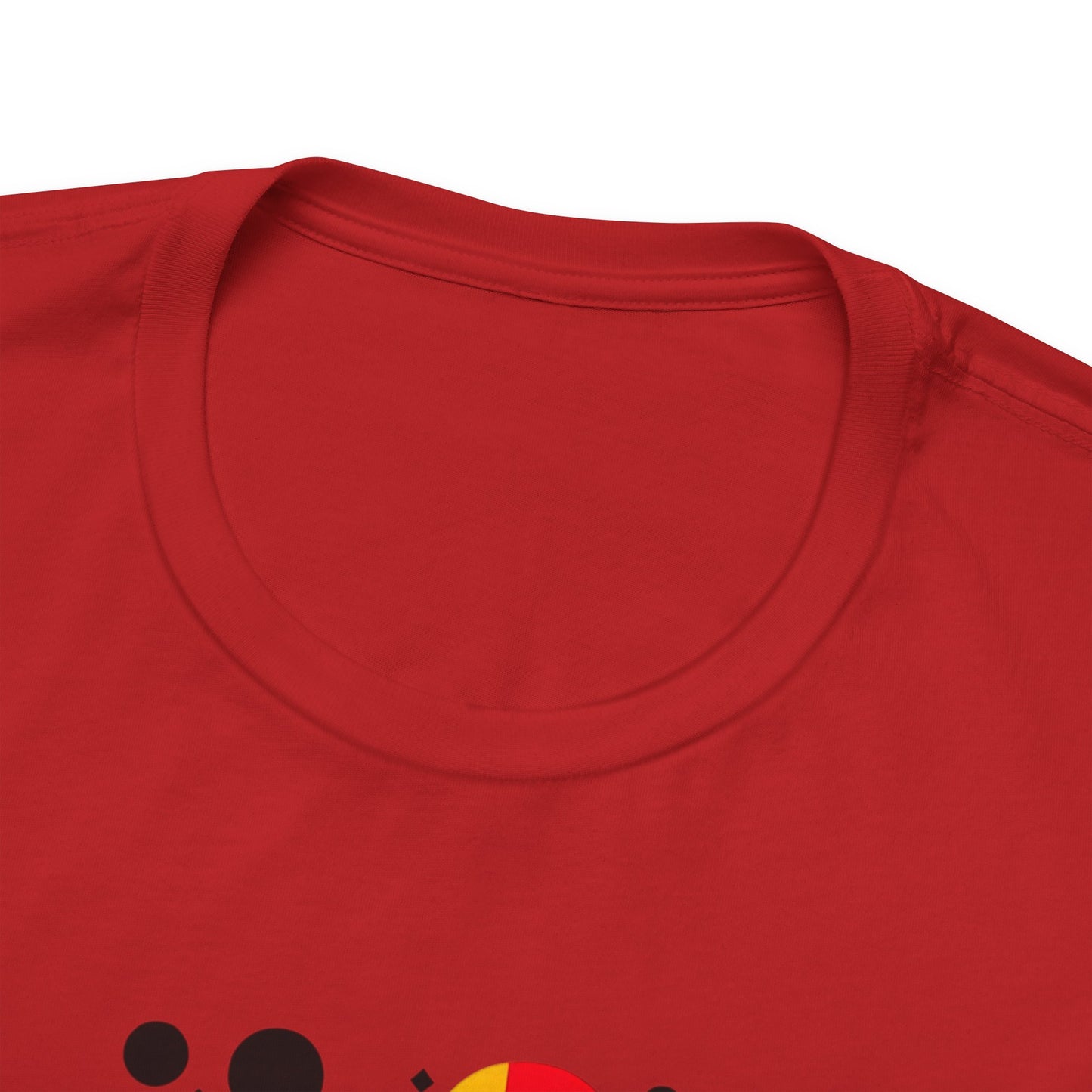 Artistic Heart Unisex Jersey Tee - Vibrant Graphic Tee, Casual Wear, Gift for Art Lovers, Birthday Surprise, Everyday Comfort