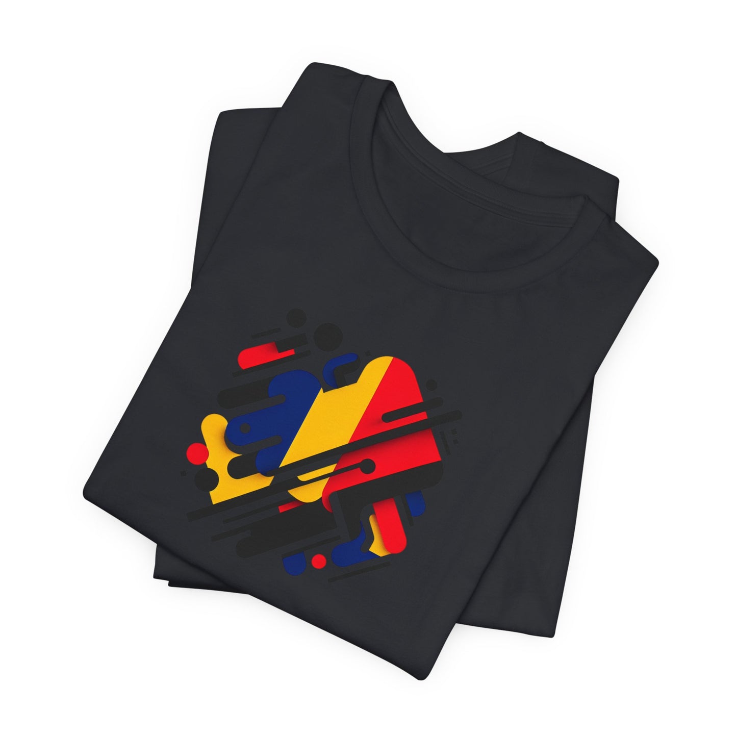 Artistic Heart Unisex Jersey Tee - Vibrant Graphic Tee, Casual Wear, Gift for Art Lovers, Birthday Surprise, Everyday Comfort