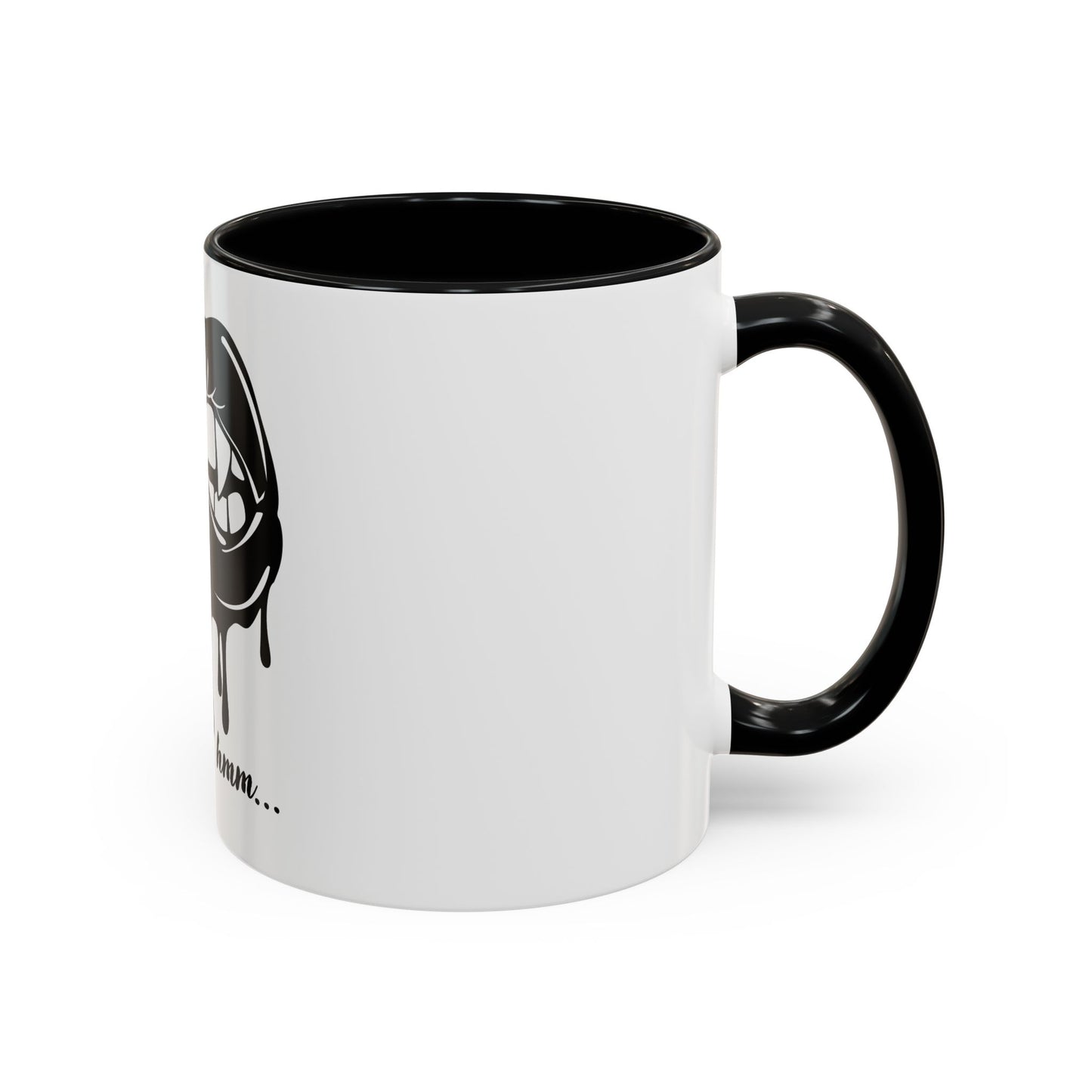 Vampire Lip Accent Coffee Mug - 11oz & 15oz - Unique Halloween Gift