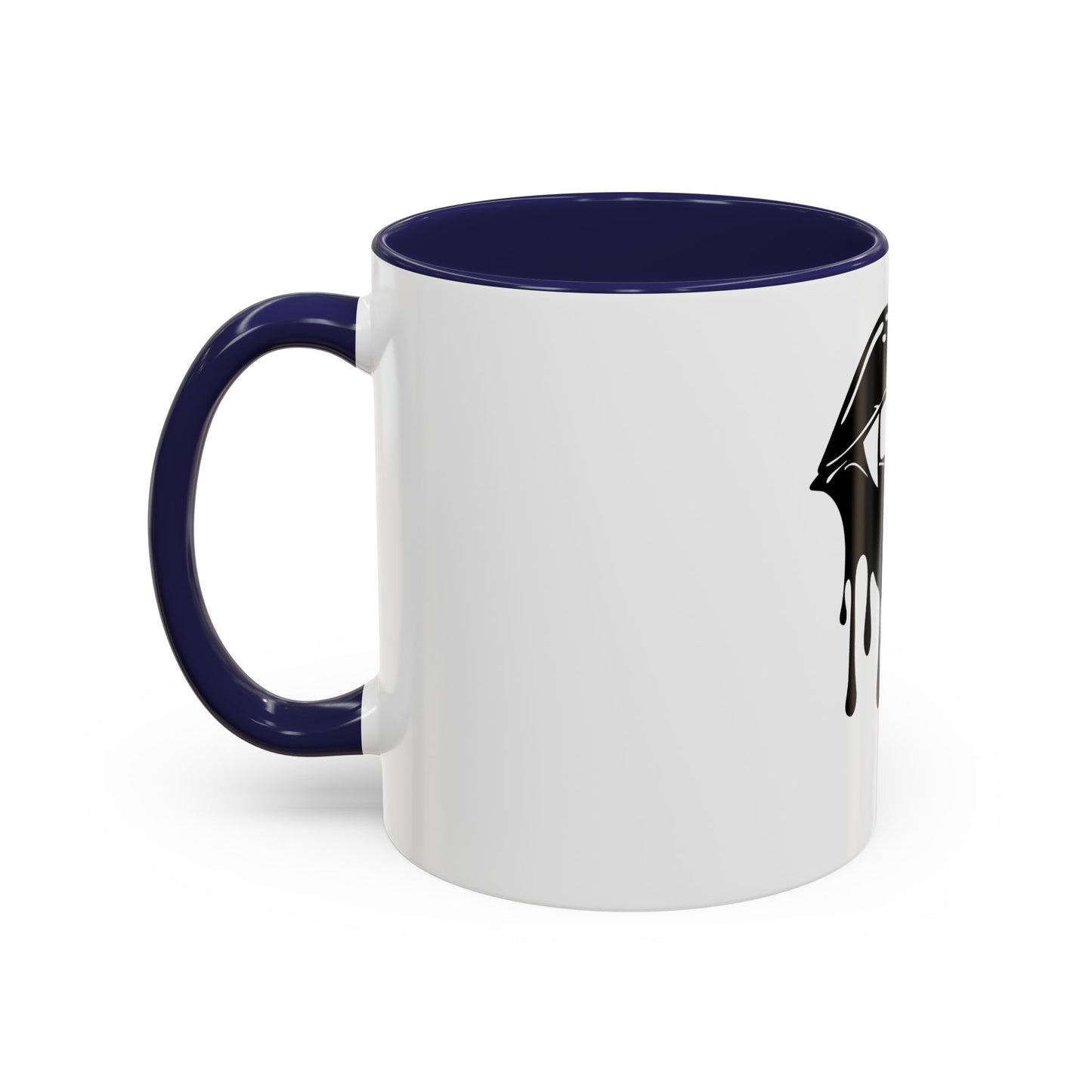 Vampire Lip Accent Coffee Mug - 11oz & 15oz - Unique Halloween Gift