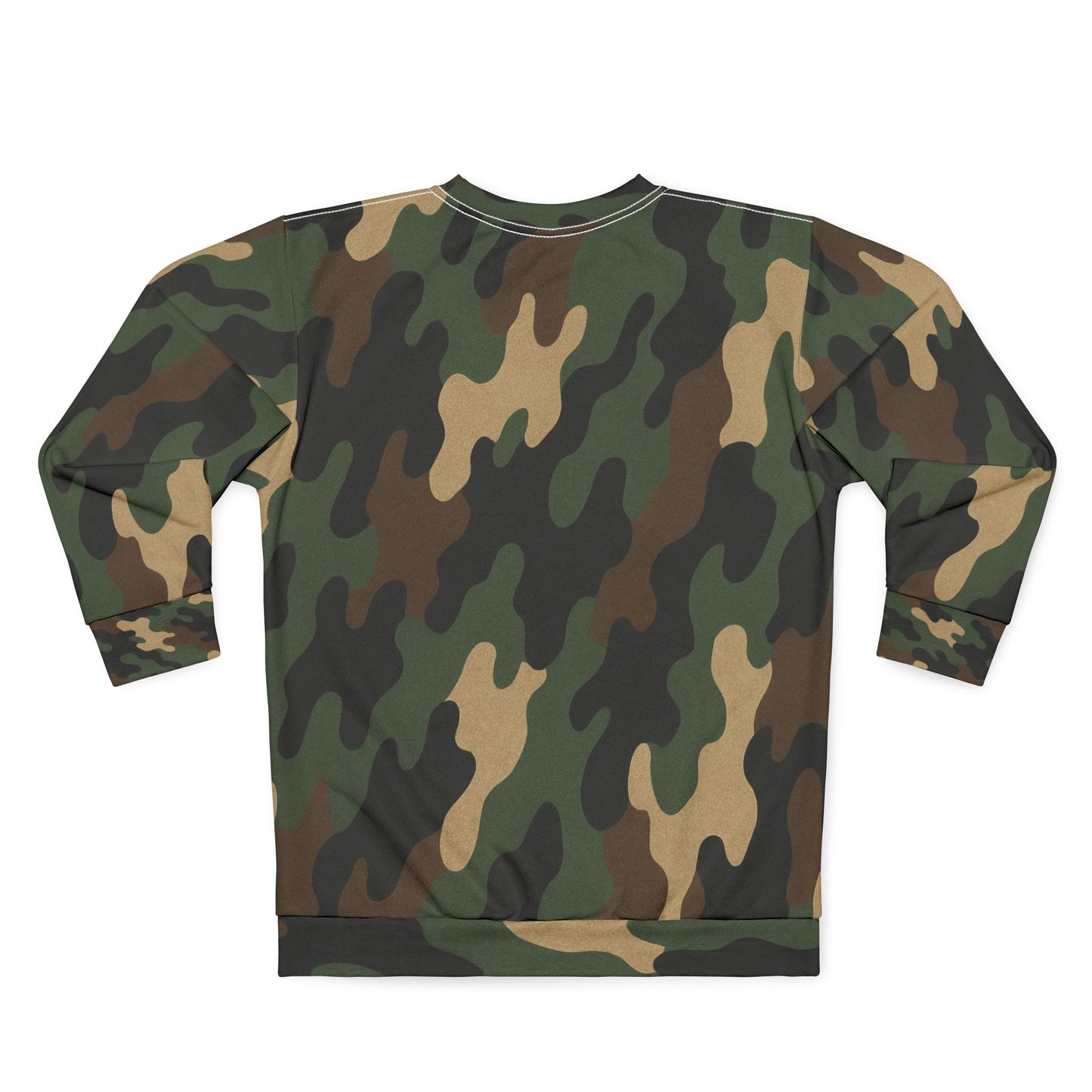 Stylish Camo Unisex Sweatshirt, Cozy Sweatshirt, Trendy Apparel for Outdoor Lovers, Perfect Gift for Adventurers, Versatile Casual Wear