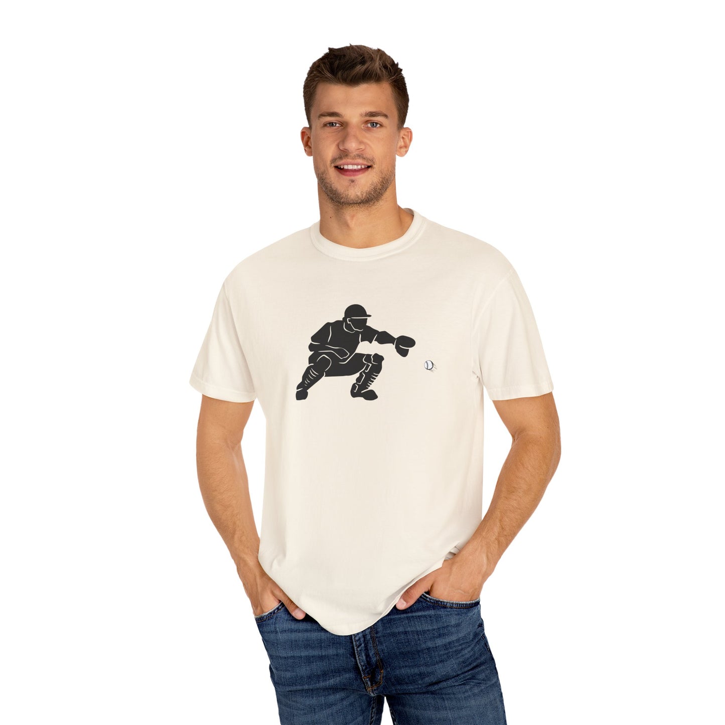 Stylish Unisex Baseball Catcher T-Shirt with Catcher Design, Sports Tee, Baseball Fan Gift, Athletic Apparel, Gift for Him/Her