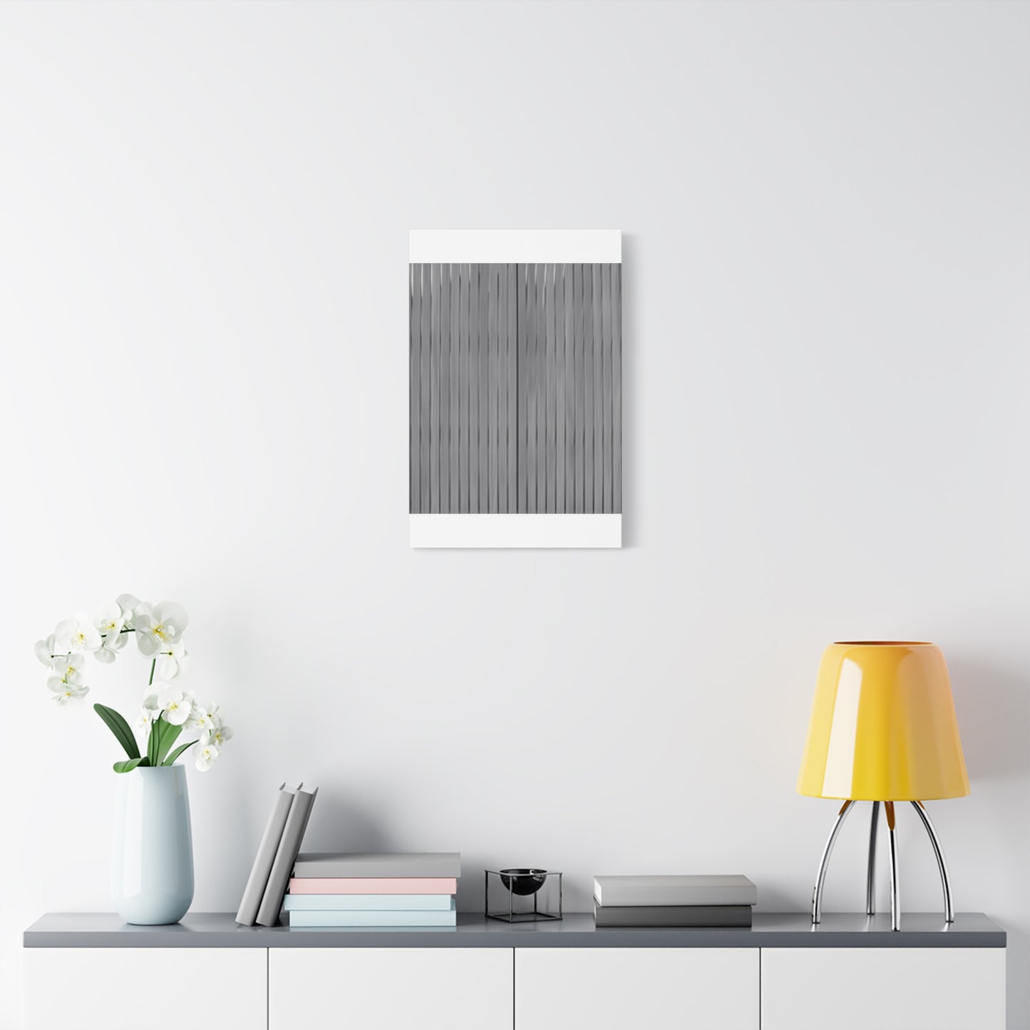 Modern Striped Canvas Art - 1.25" Stretched Wall Decor