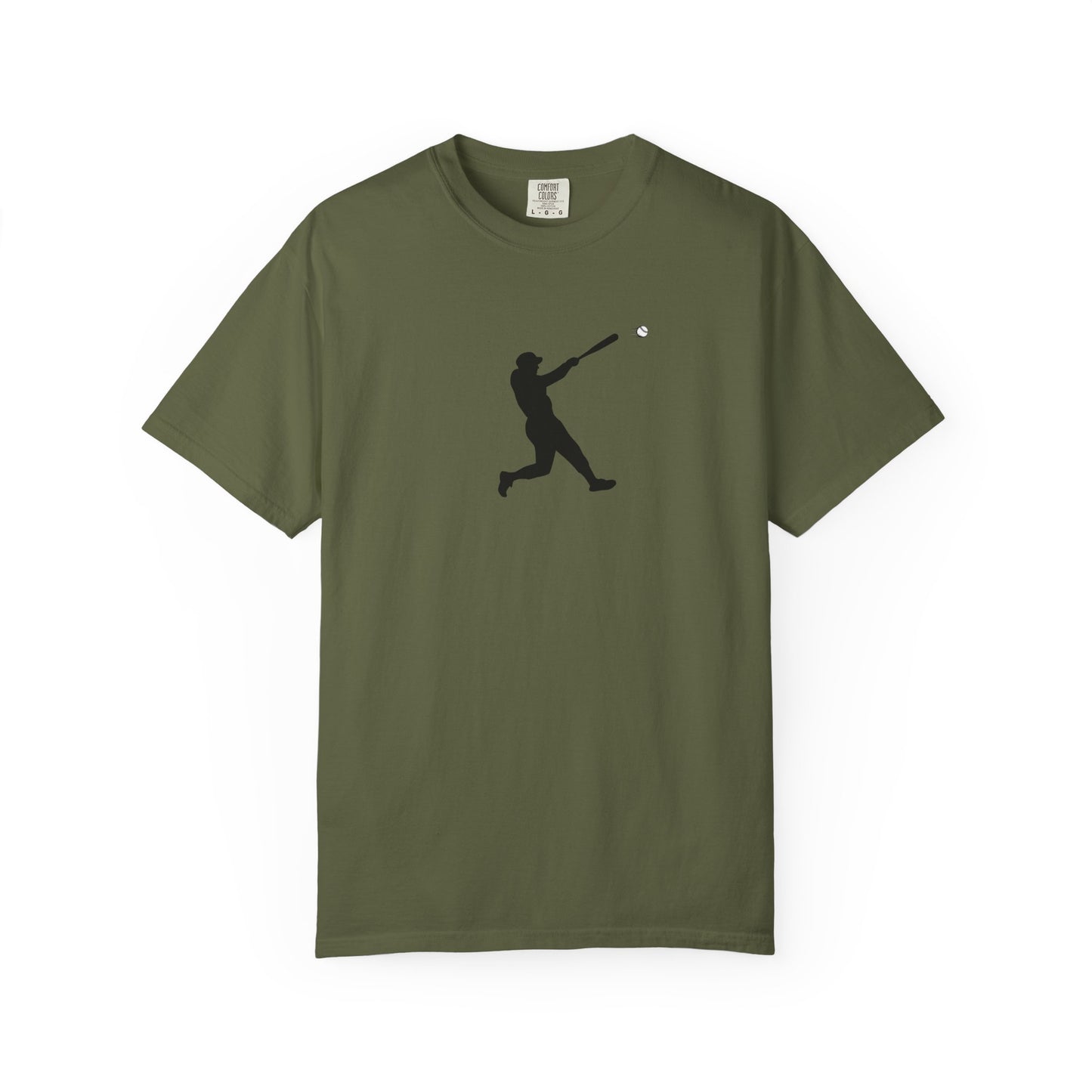 Sporty Garment-Dyed T-Shirt for Baseball Lovers, Casual Tee, Unisex Sports Shirt, Perfect Gift for Athletes, Outdoor Activities