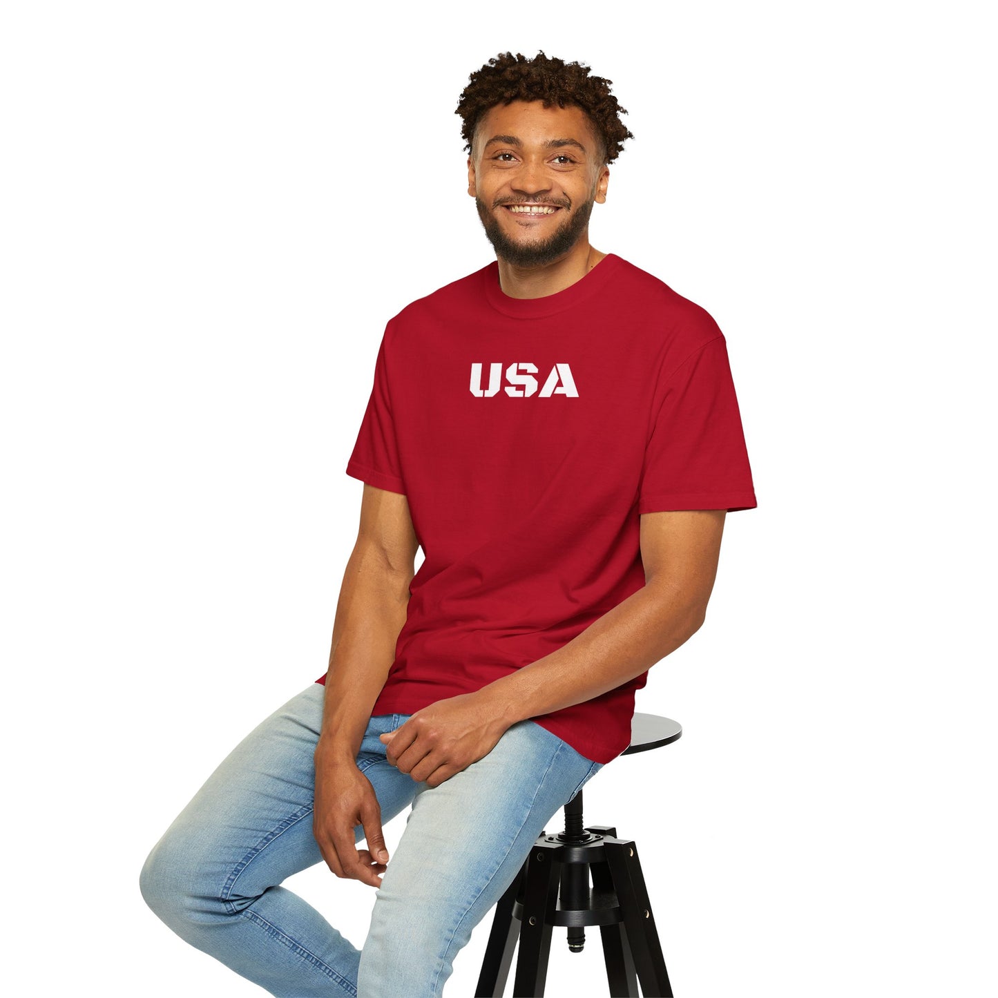 USA Vintage Unisex T-Shirt, Soft Cotton Tee, Casual Wear, Gifts for Her & Him, Summer Essentials, Independence Day Apparel