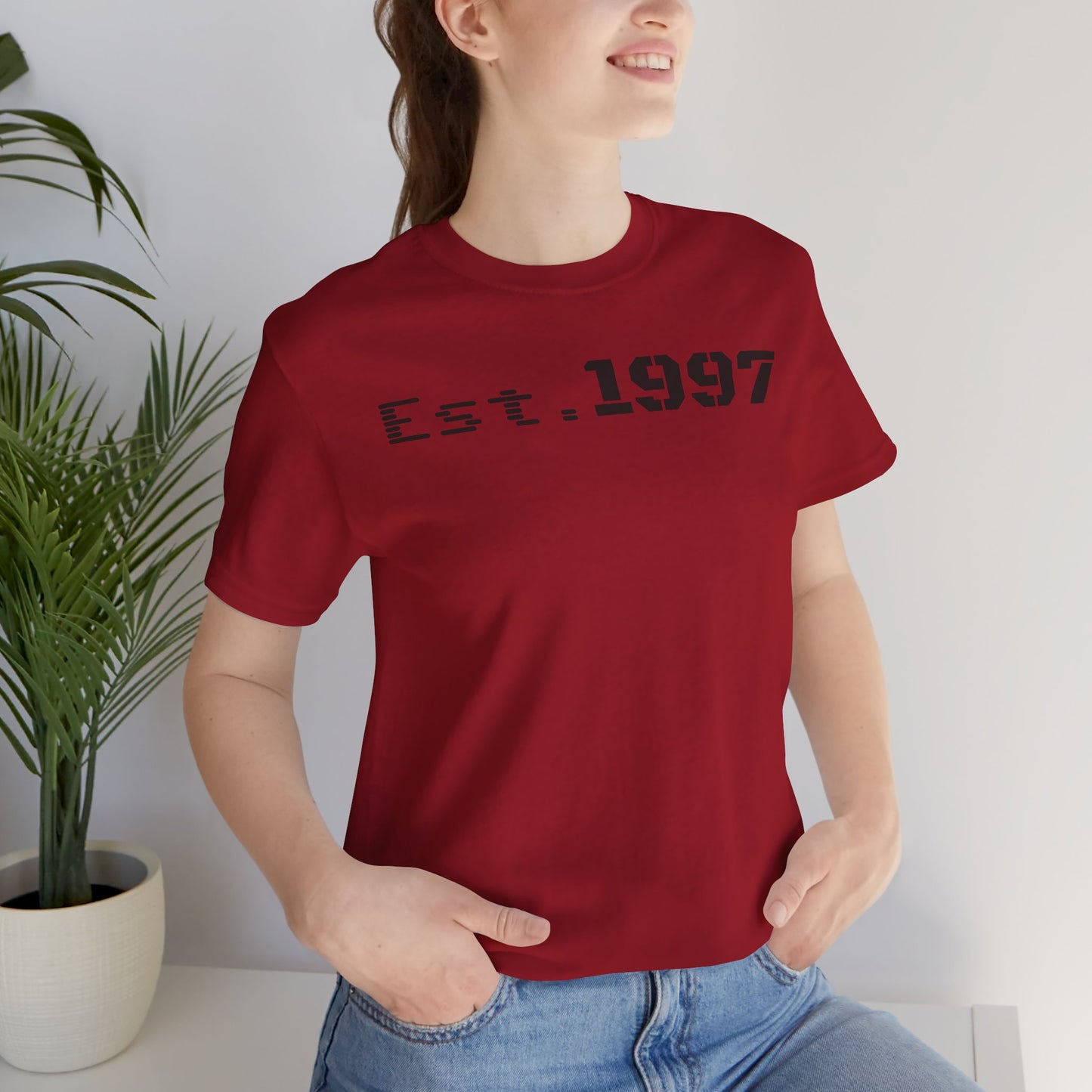 Vintage Est. 1997 Unisex Tee, Gift for Birthdays, Celebrations, Casual Wear, Retro Fashion, Cool Graphic T-Shirt