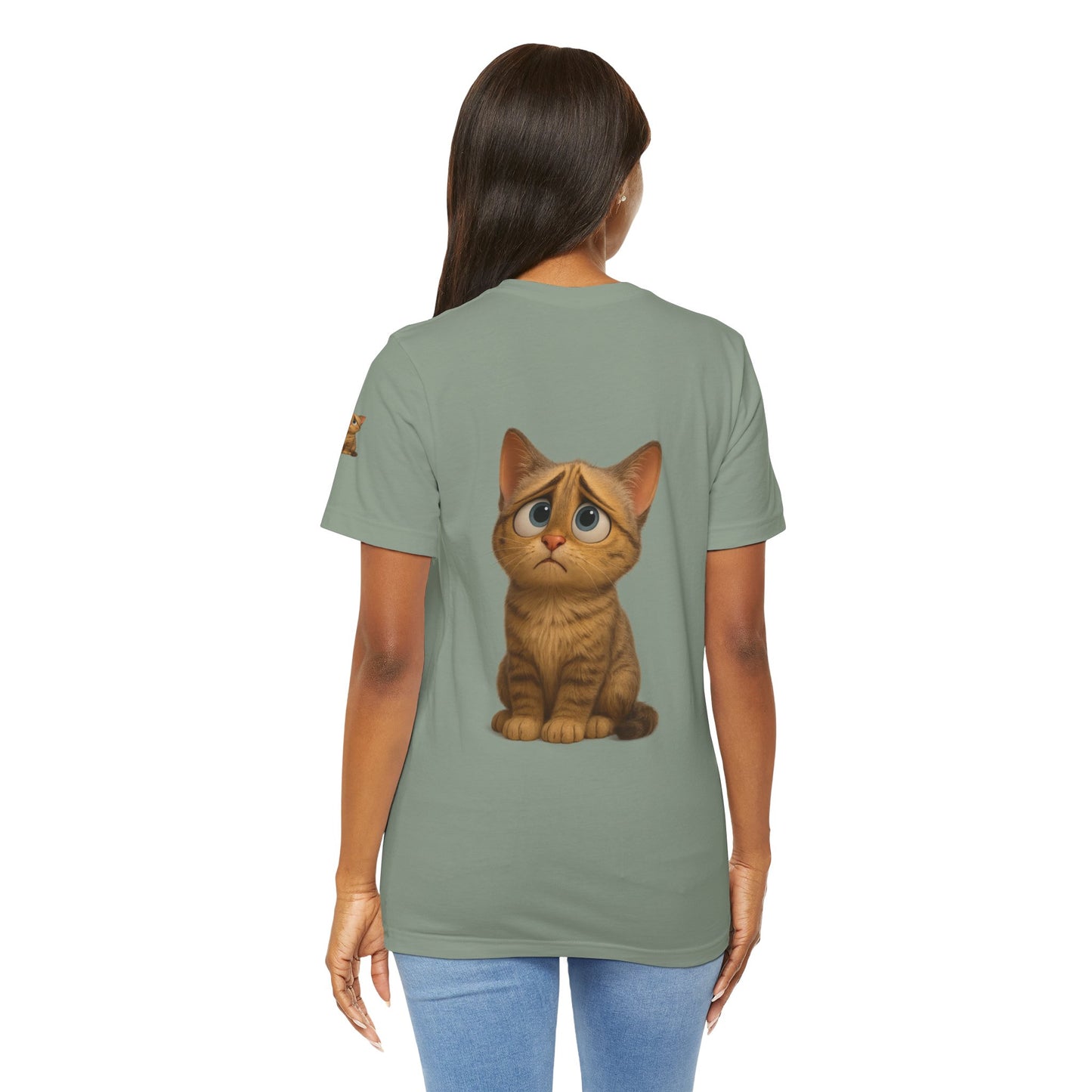 Adorable Cat Graphic Tee, Cute Pet Lover Shirt, Animal Lover Gift, Funny Cat Apparel, Birthday, Christmas, Everyday Use