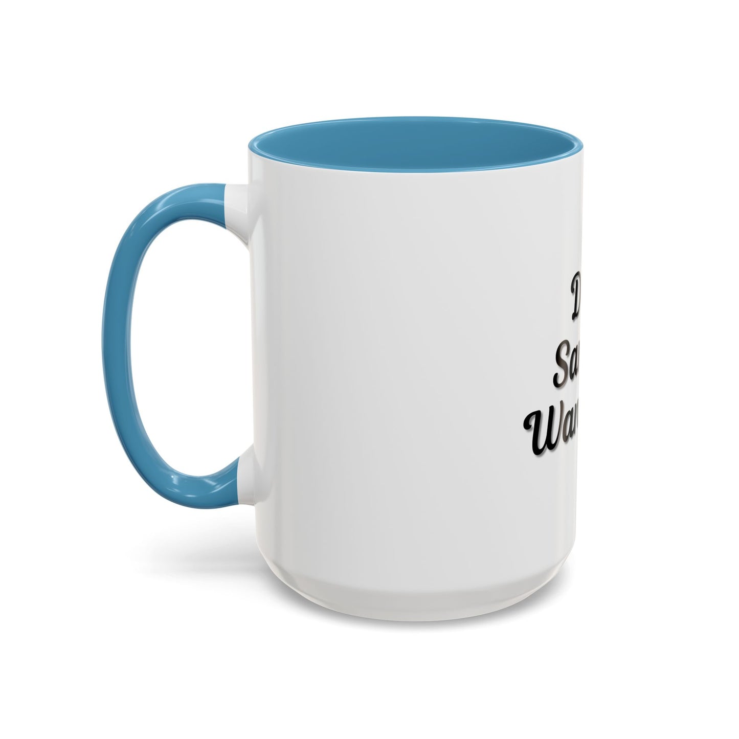 Dear Santa Accent Coffee Mug - Fun Holiday Mug for Christmas Enthusiasts