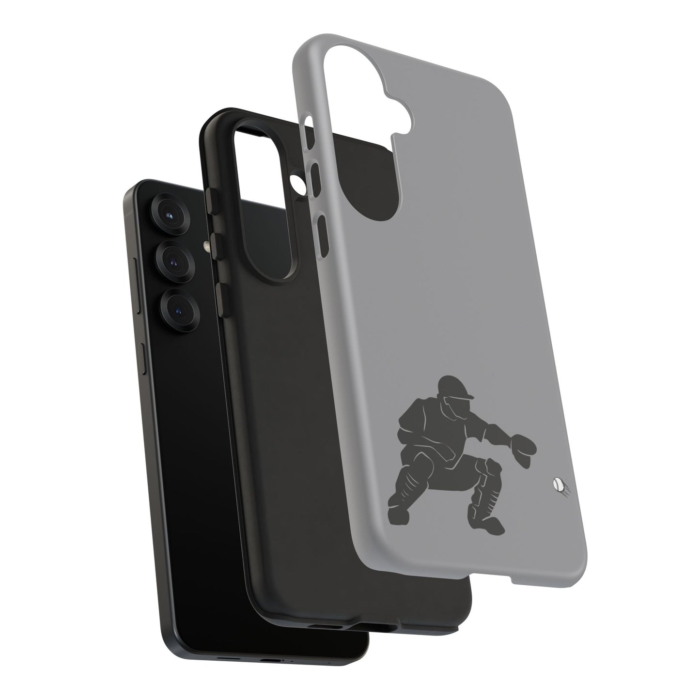 Baseball Catcher Phone Case - Tough Cases, Sports Phone Cover, Great for Athletes, Perfect Gift for Baseball Lovers, Unique Cell Phone Design