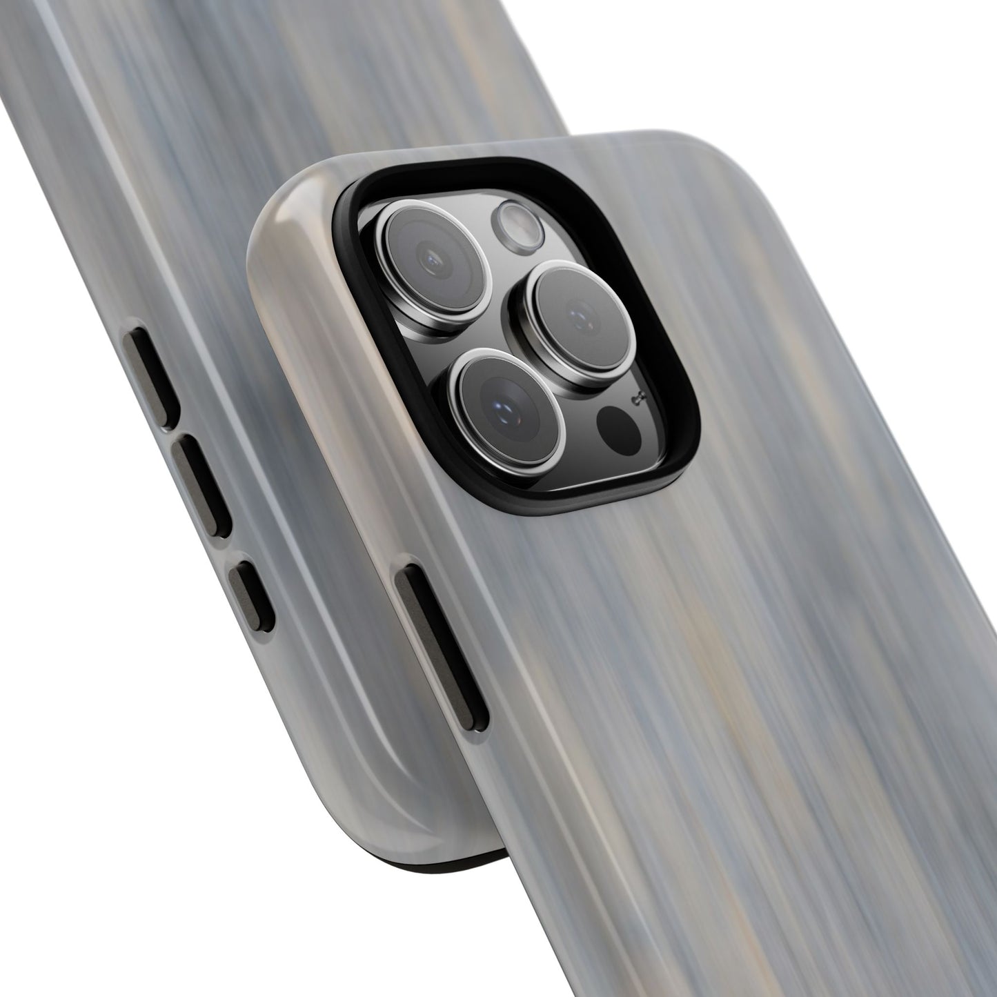 Stylish Tough Phone Case - Durable Protection with Modern Marble Design