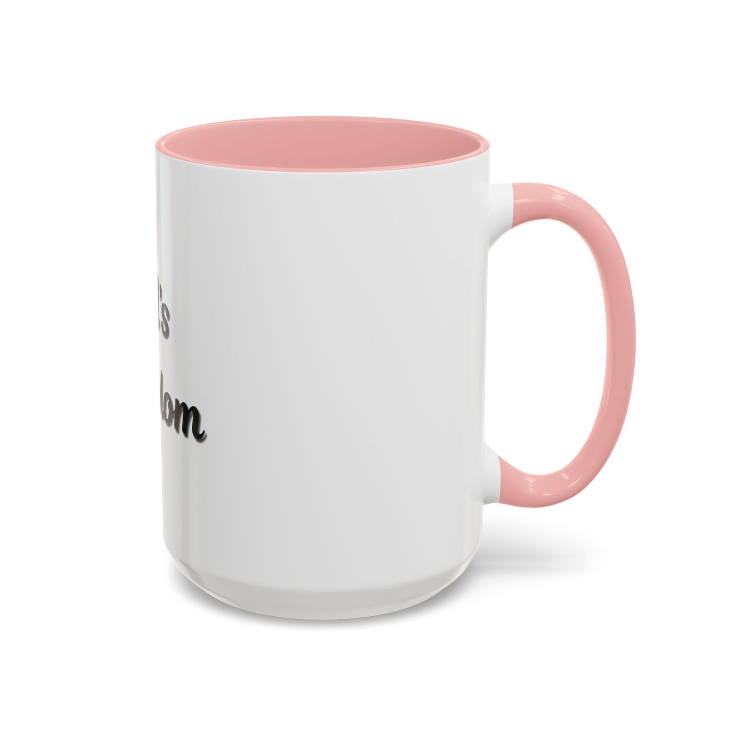 World's Best Mom Accent Coffee Mug - 11oz & 15oz - Perfect Gift for Mother's Day