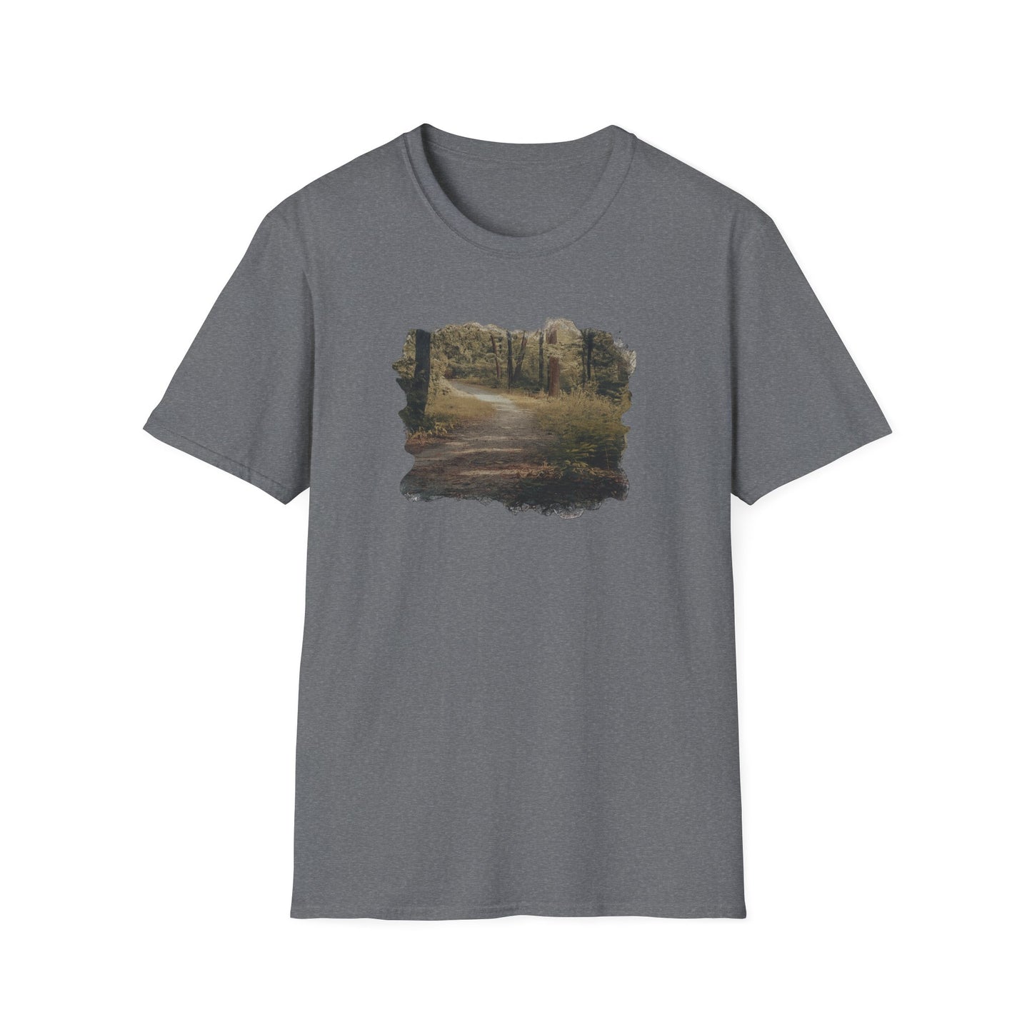 Nature-Inspired Unisex Softstyle T-Shirt | Casual Wear, Outdoor Activities, Gift for Nature Lovers, Relaxed Fit T-Shirt, Eco-Friendly Style