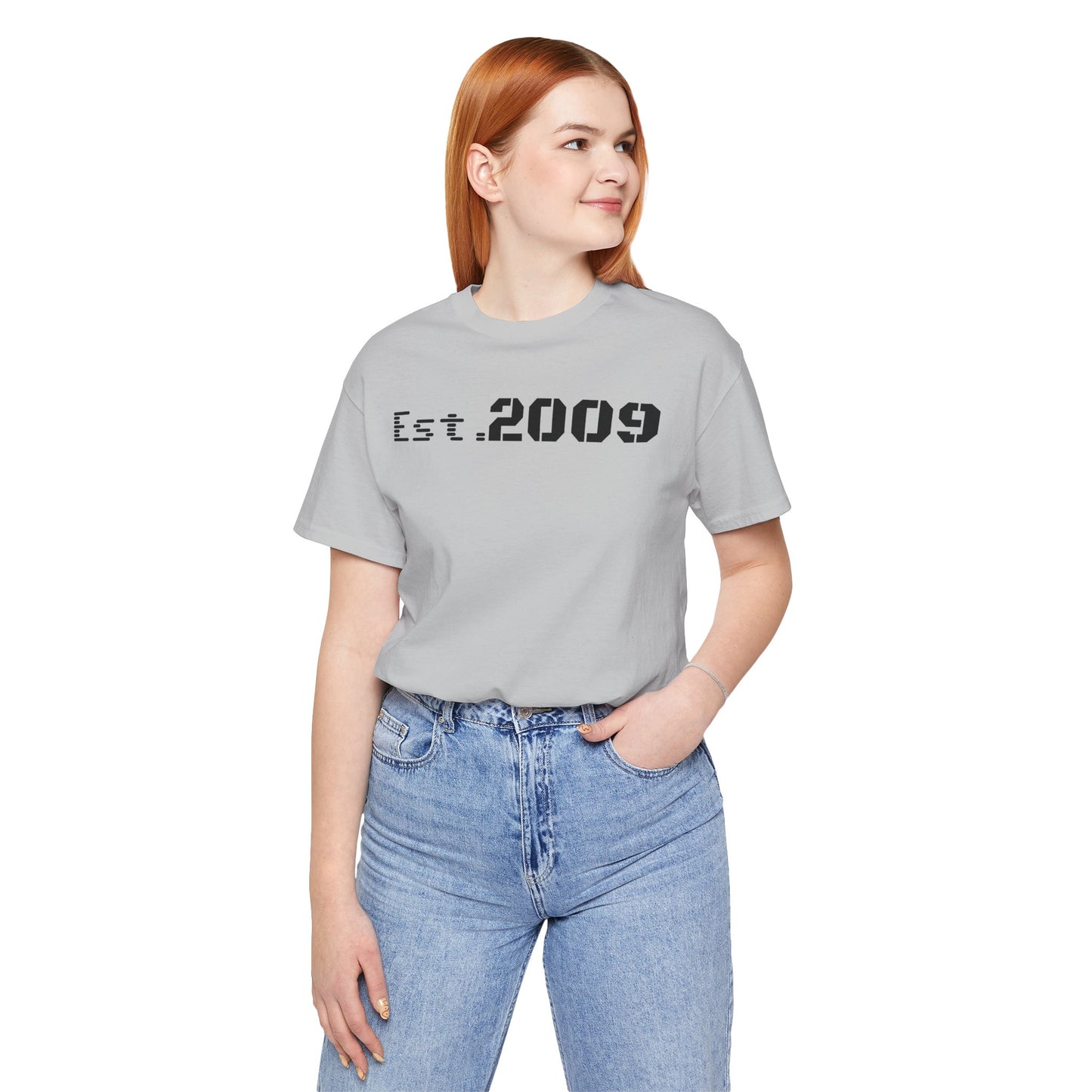 Established 2009 Unisex Tee - Casual Wear, Birthday Gift, Graduation Outfit, Anniversary Shirt, Personalized Fashion
