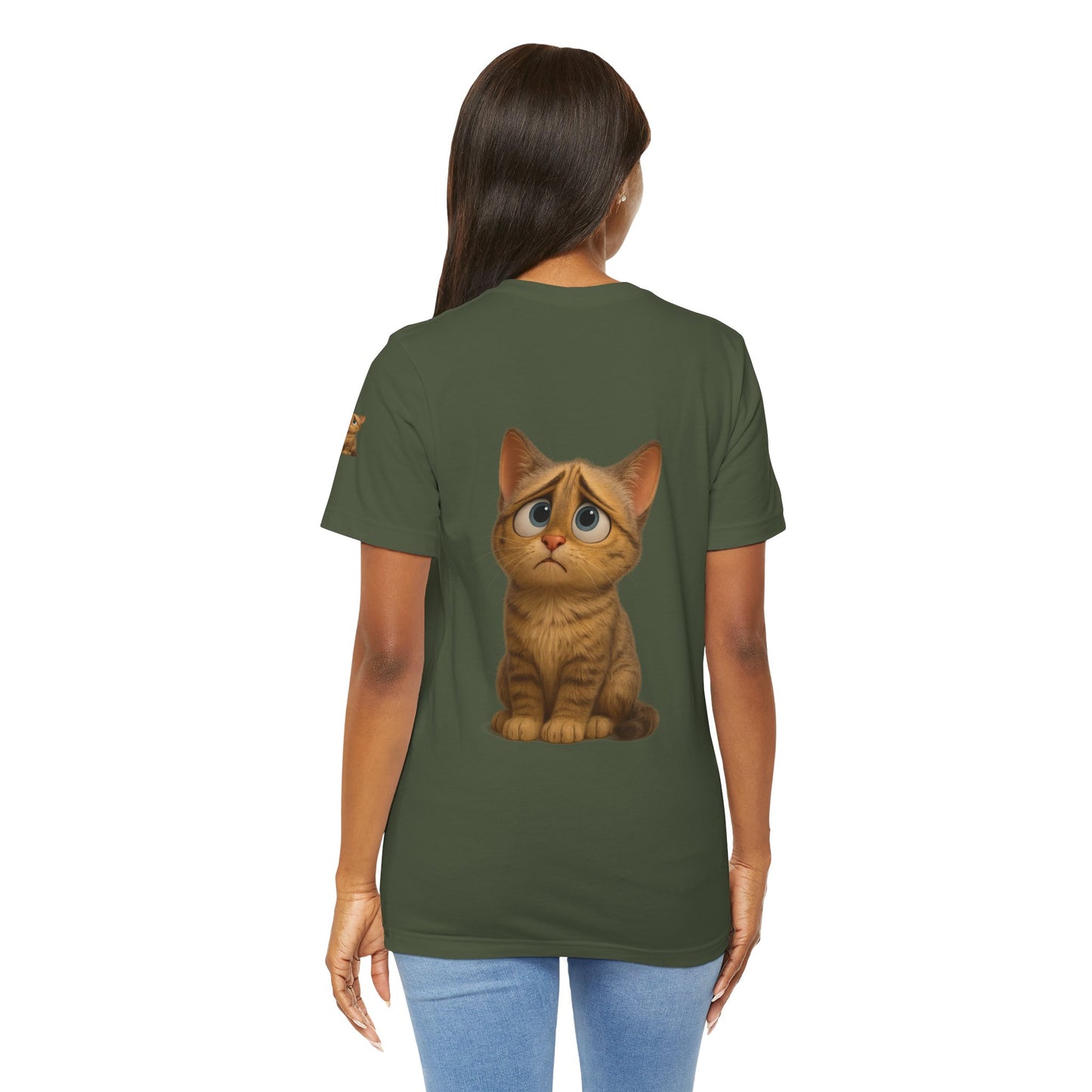 Adorable Cat Graphic Tee, Cute Pet Lover Shirt, Animal Lover Gift, Funny Cat Apparel, Birthday, Christmas, Everyday Use