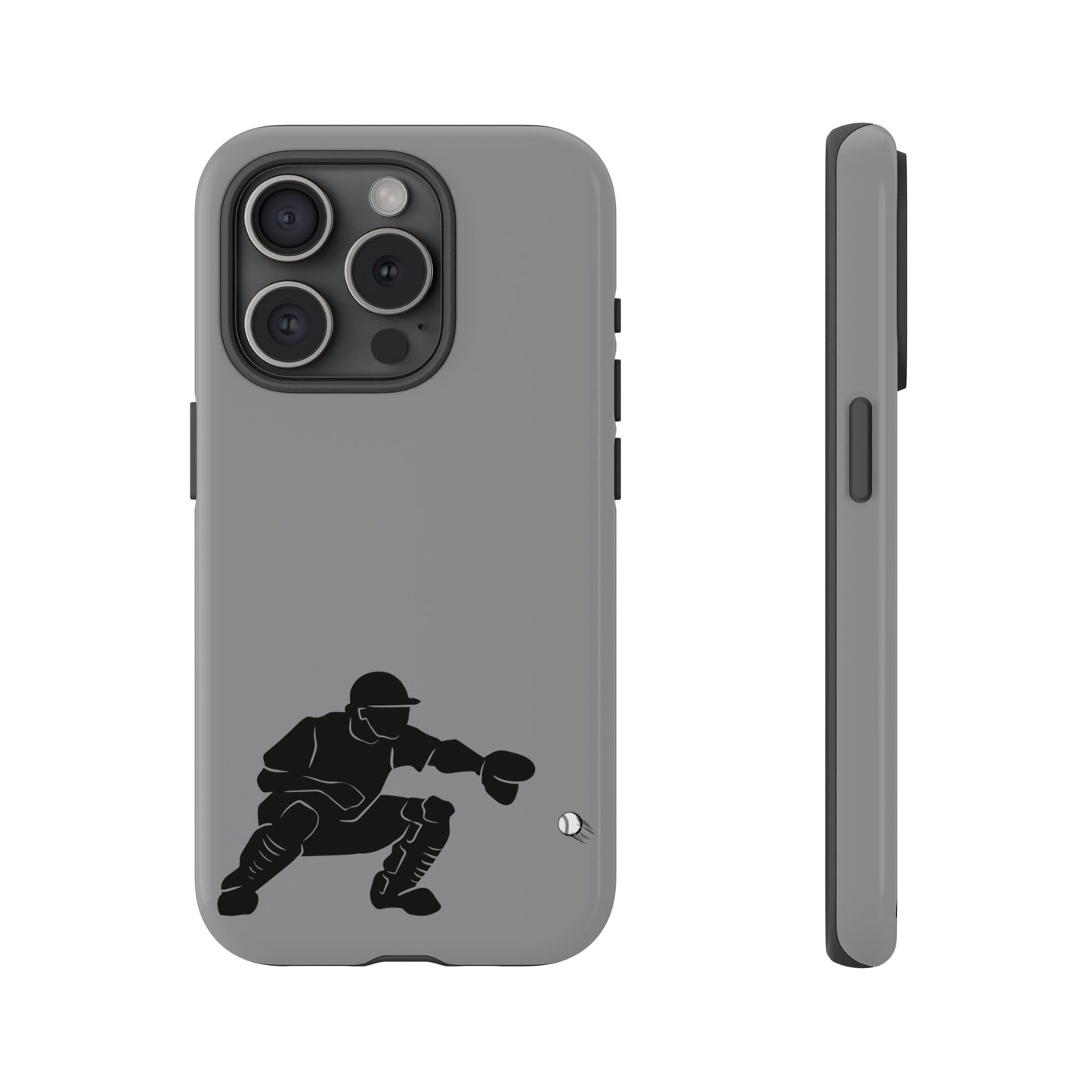 Baseball Catcher Phone Case - Tough Cases, Sports Phone Cover, Great for Athletes, Perfect Gift for Baseball Lovers, Unique Cell Phone Design