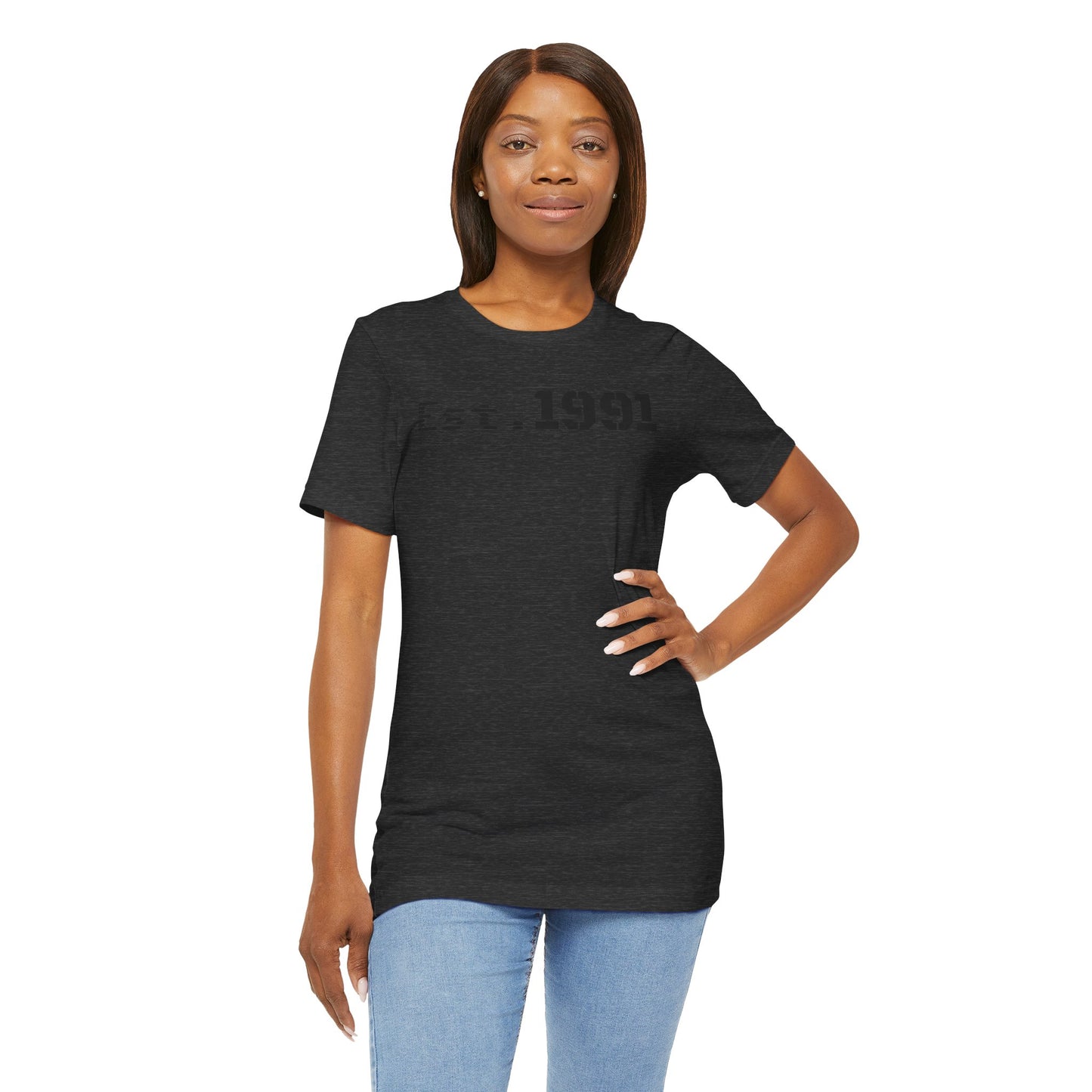 Established 1991 Unisex Jersey Tee | Vintage Anniversary Gift | Casual Wear, Birthday Shirt, Retro Style, Statement Tee, Gift for Him/Her