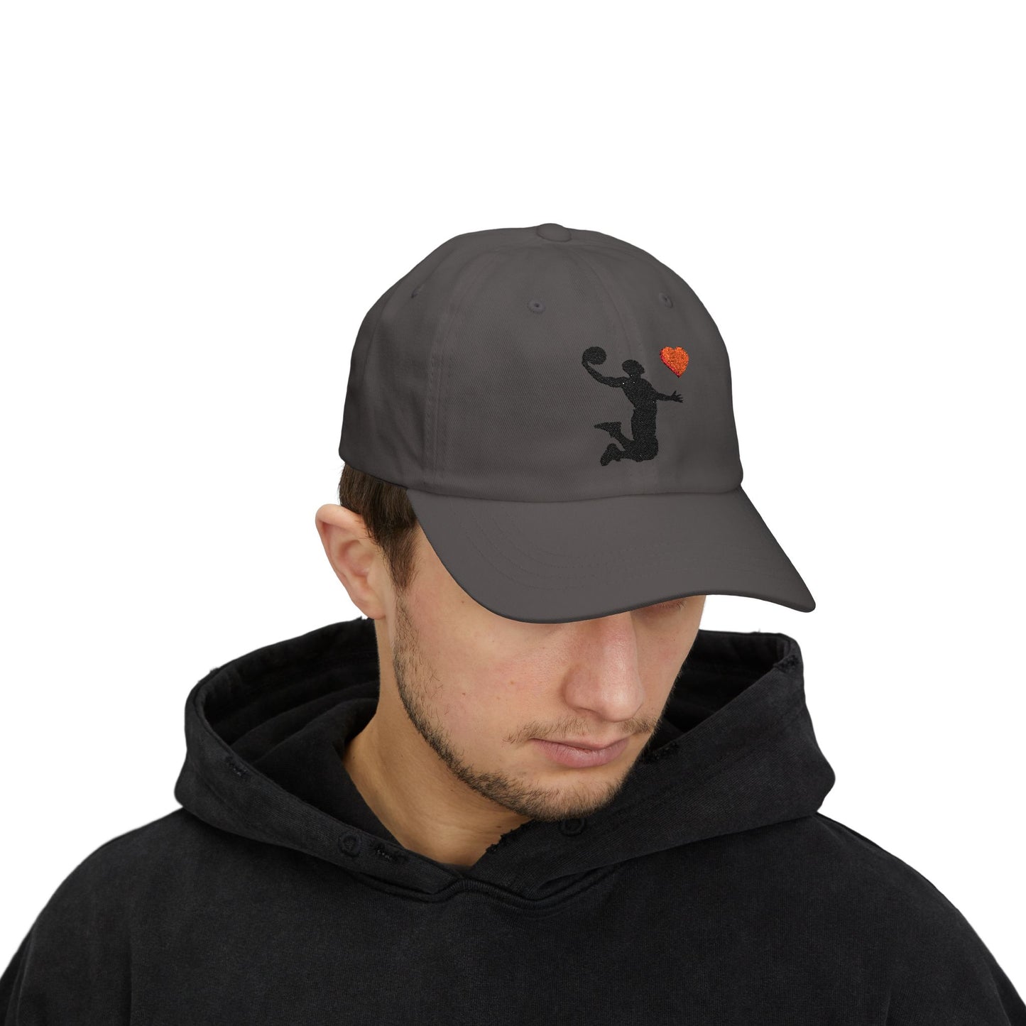 Basketball Dad Cap - Sporty Dad Hat, Gift for Basketball Lovers, Adjustable Cap for Dad, Sports Accessories, Casual Headwear