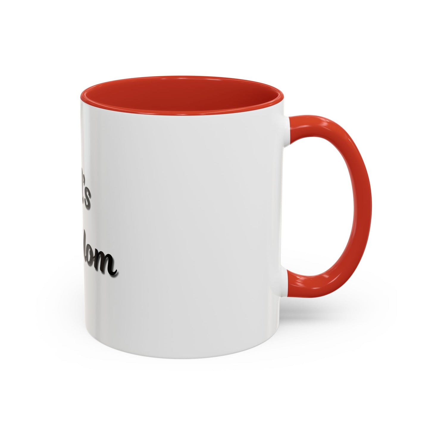 World's Best Mom Accent Coffee Mug - 11oz & 15oz - Perfect Gift for Mother's Day