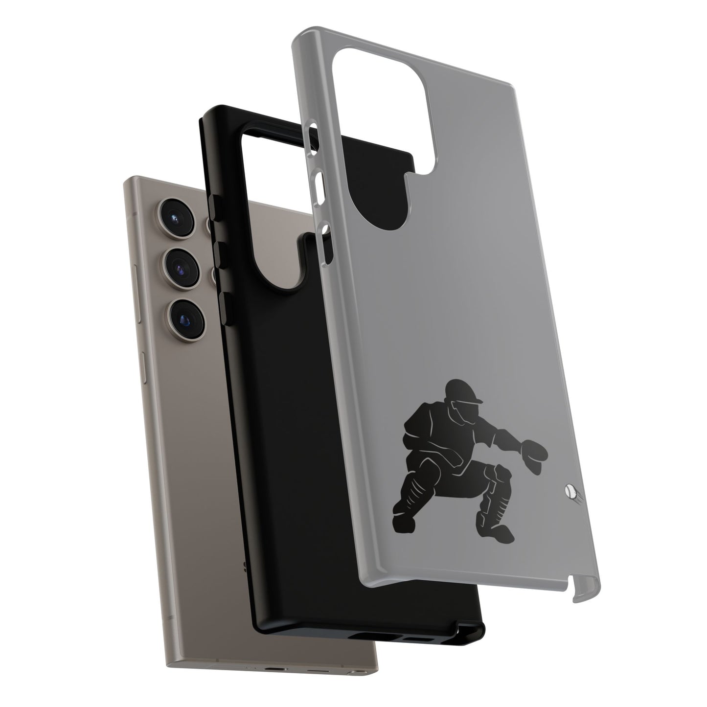 Baseball Catcher Phone Case - Tough Cases, Sports Phone Cover, Great for Athletes, Perfect Gift for Baseball Lovers, Unique Cell Phone Design