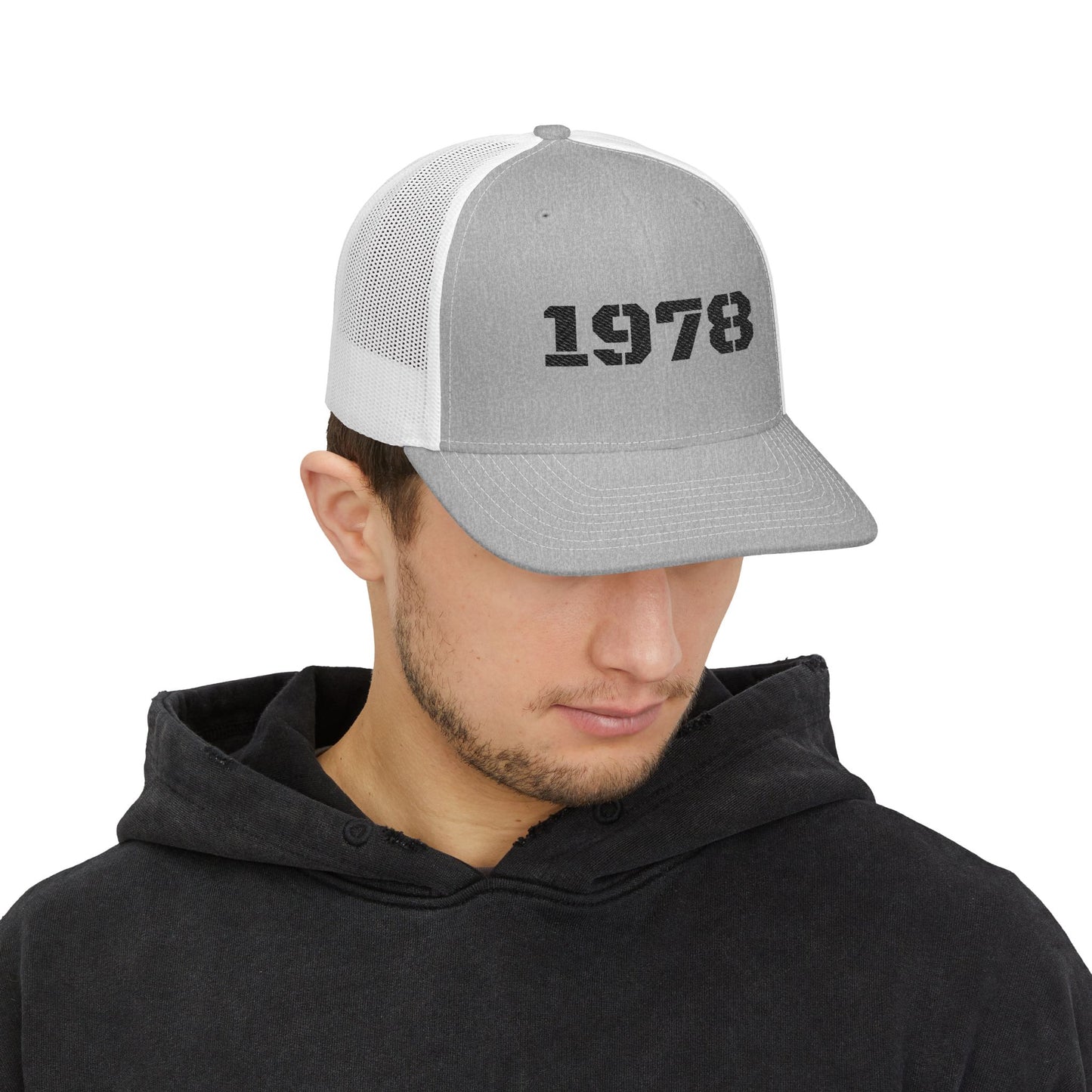 Custom Embroidered Snapback Trucker Cap | Birthday Gift, Fashion Accessory, Casual Wear, Unisex Gift, Vintage Style Hat