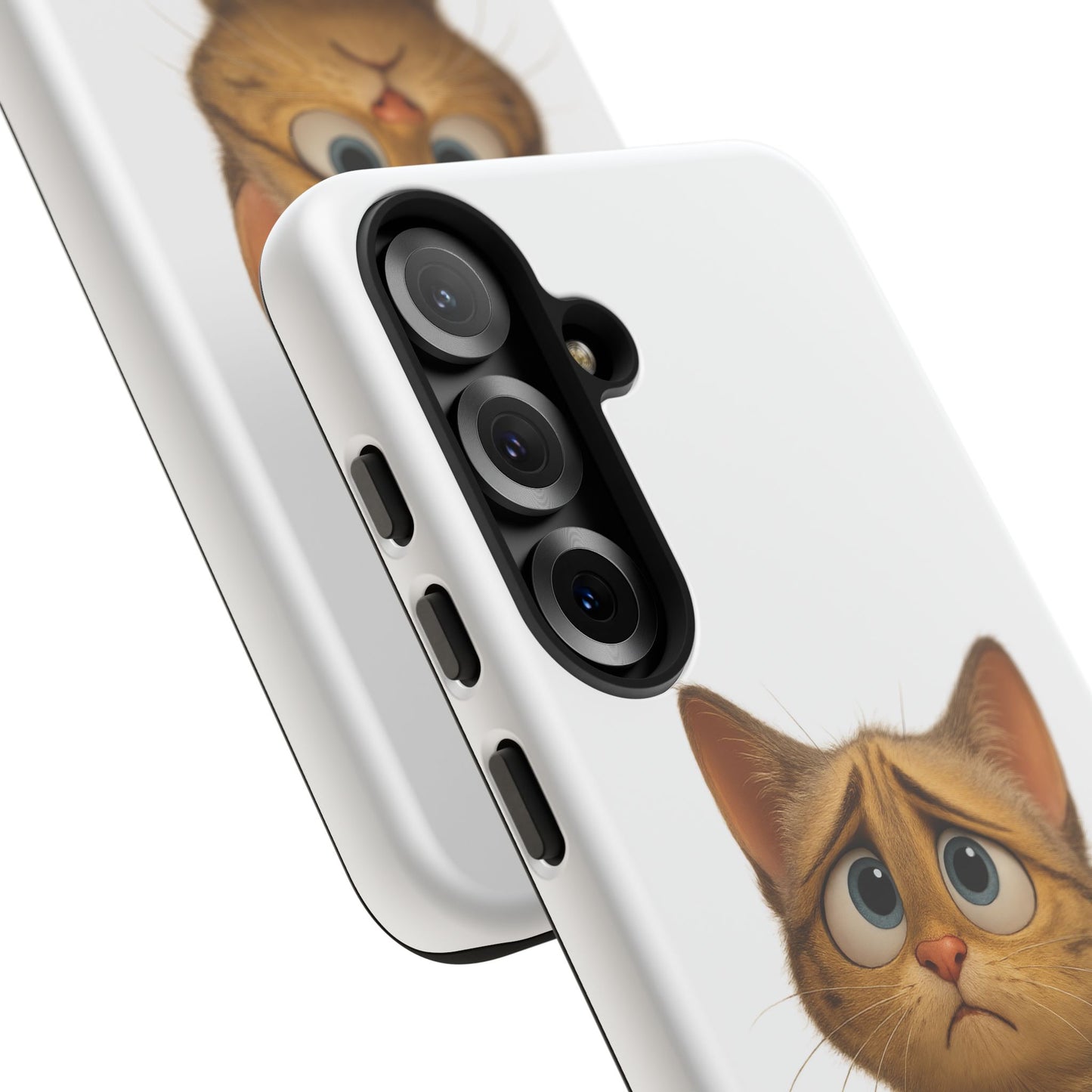 Cute Cat Phone Case, Funny Kitty Case, Animal Lover Gift, Cat Lover Accessory, Unique Cat Design Case, Pet Mom Gift