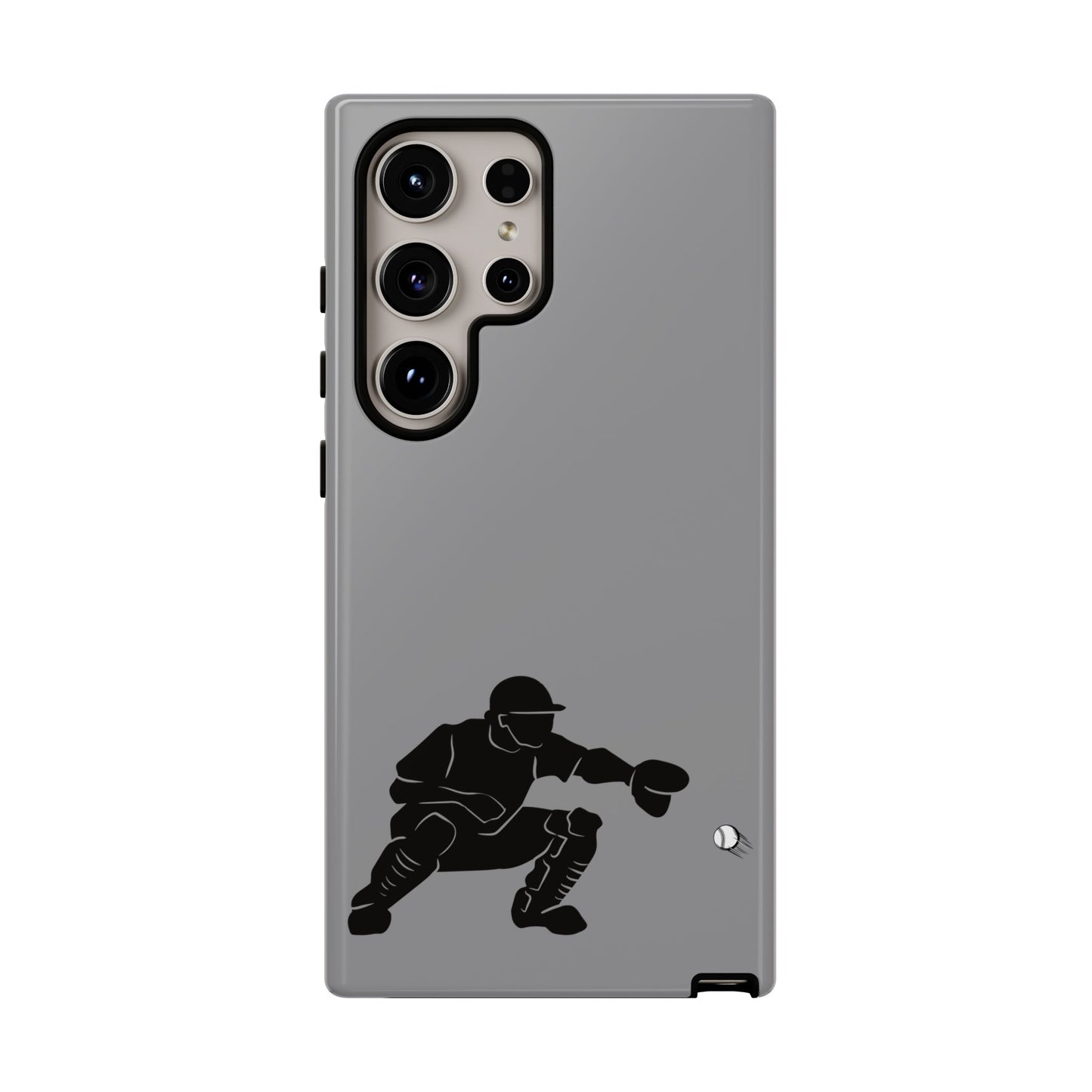 Baseball Catcher Phone Case - Tough Cases, Sports Phone Cover, Great for Athletes, Perfect Gift for Baseball Lovers, Unique Cell Phone Design