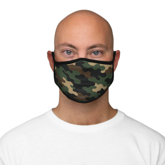 Camouflage Fitted Face Mask | Stylish Reusable Mask for Outdoor Activities, Fashionable Protection for Everyday Use, Gifts for Him
