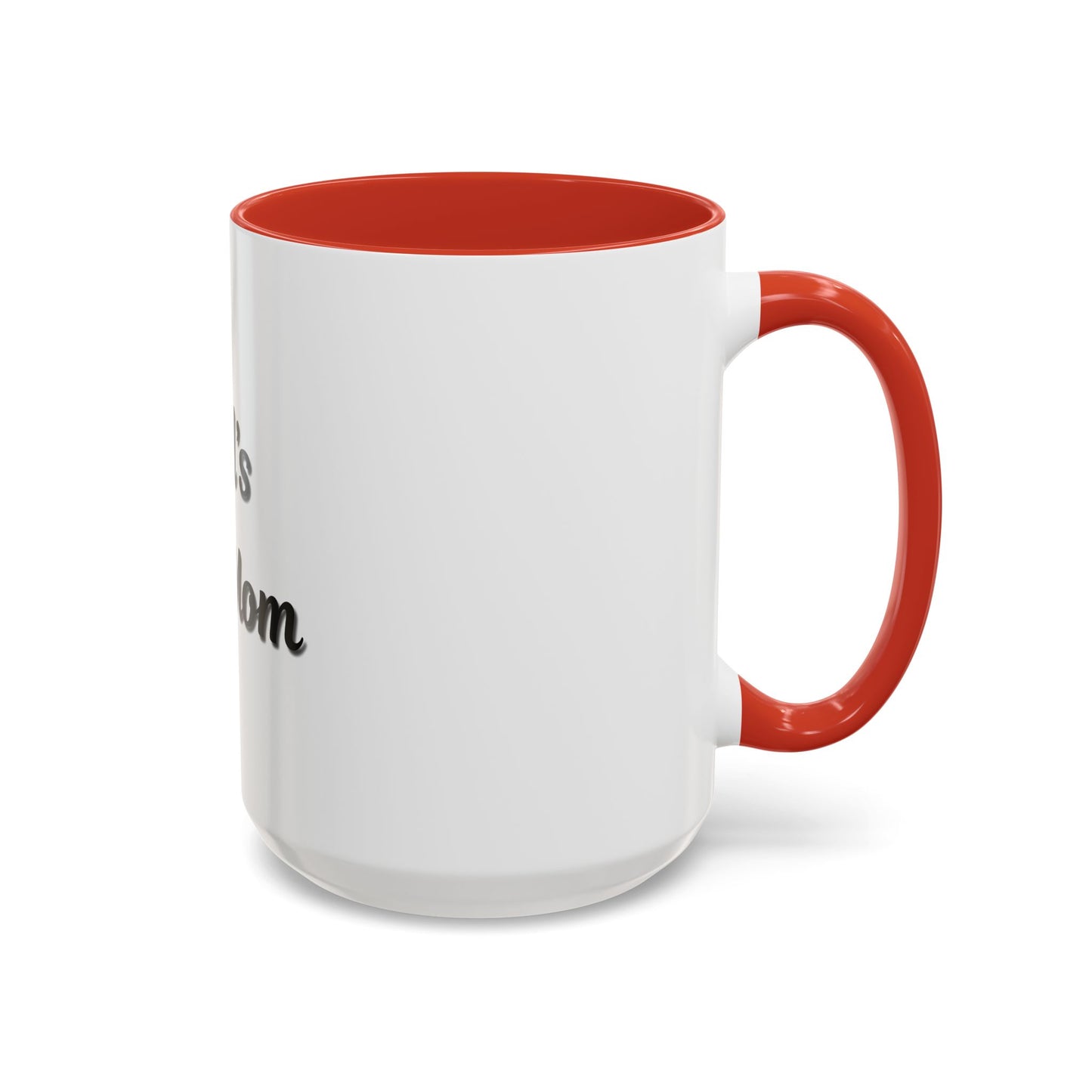World's Best Mom Accent Coffee Mug - 11oz & 15oz - Perfect Gift for Mother's Day