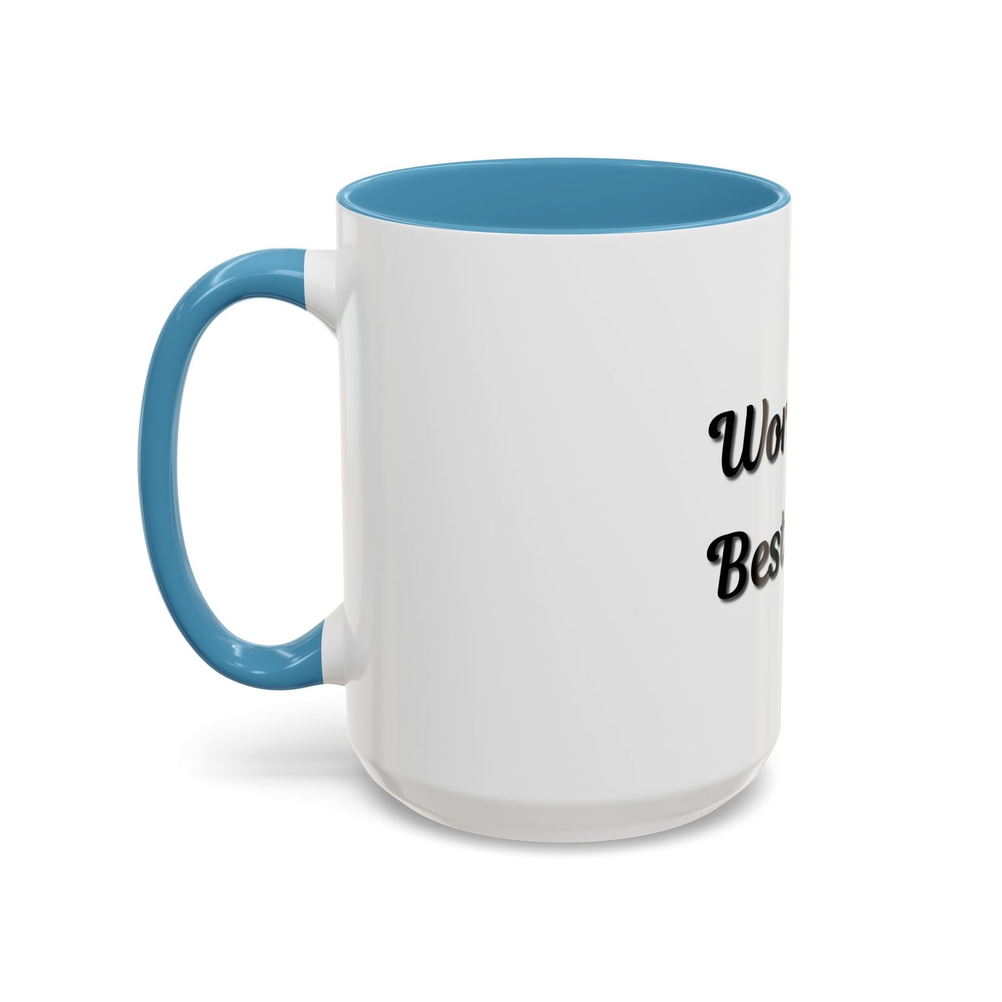 World's Best Mom Accent Coffee Mug - 11oz & 15oz - Perfect Gift for Mother's Day
