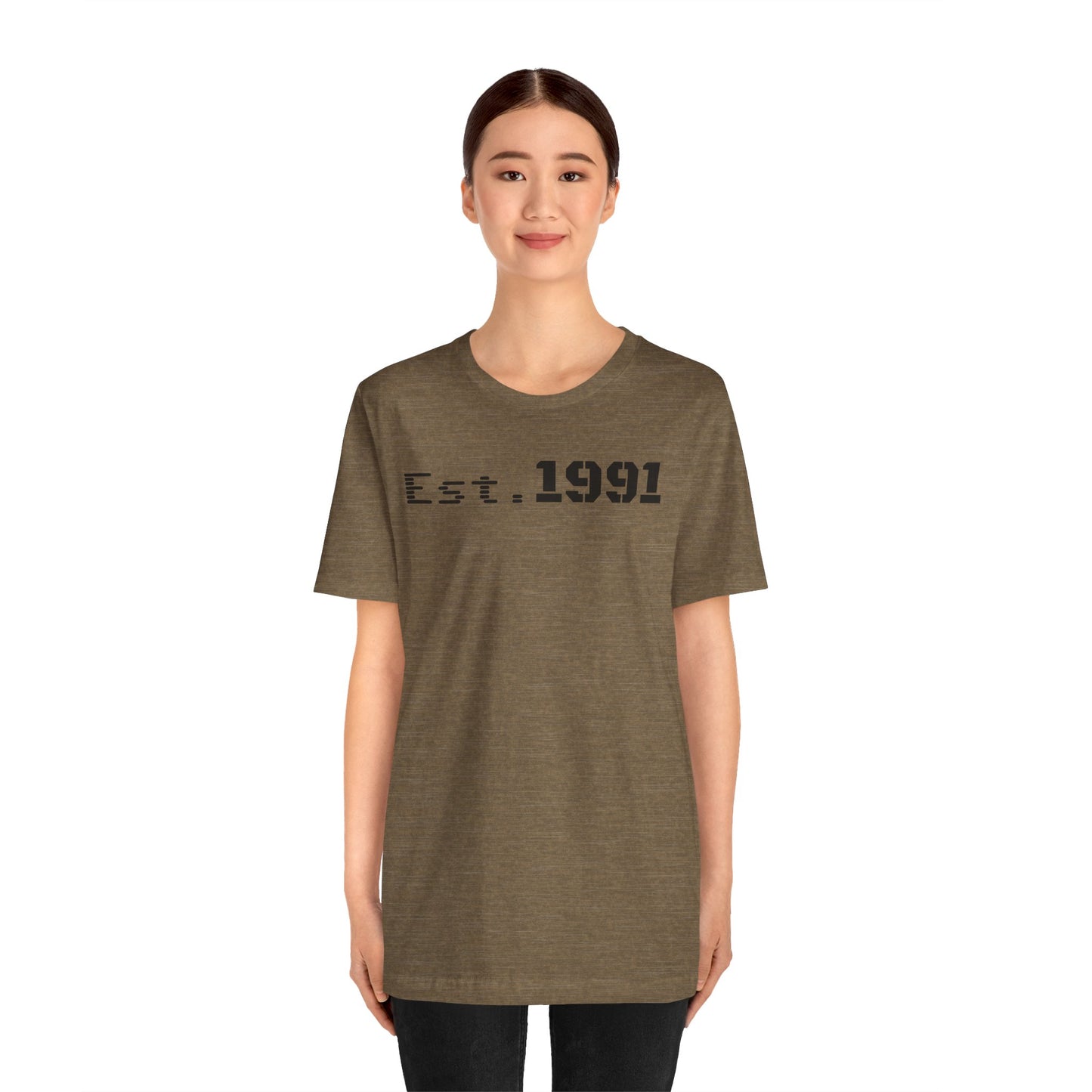 Established 1991 Unisex Jersey Tee | Vintage Anniversary Gift | Casual Wear, Birthday Shirt, Retro Style, Statement Tee, Gift for Him/Her