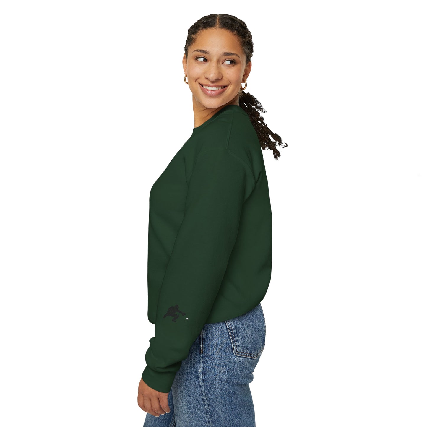 Baseball Catcher Crewneck Sweatshirt | Unisex Sports Apparel | Perfect for Game Days, Gifts, and Casual Wear | Baseball Lover's Gift
