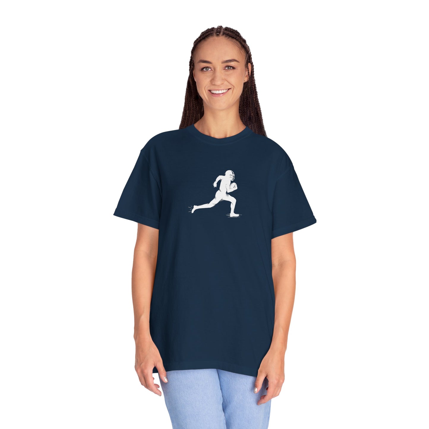 Unisex Football Player T-Shirt | Comfortable Sports Tee, Gift for Runners, Casual Wear, Workout Clothing, Everyday Style