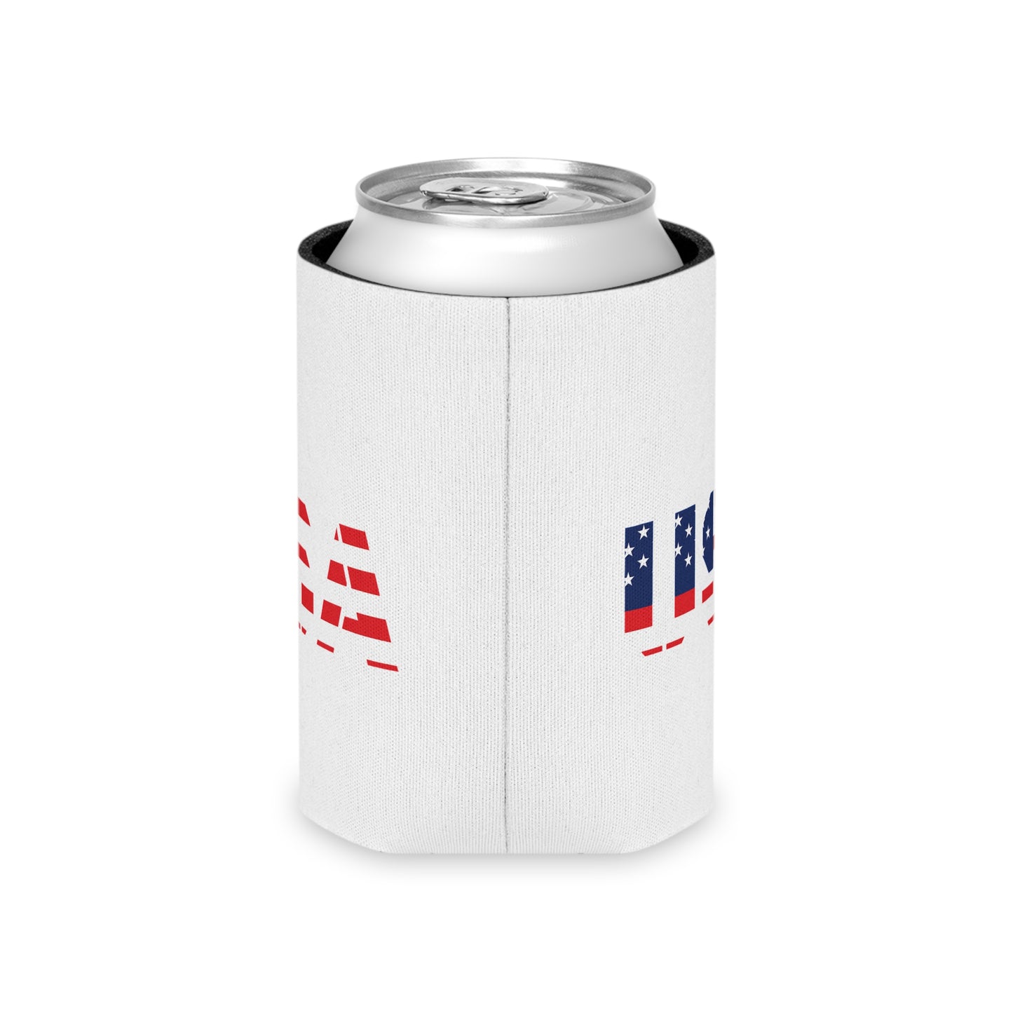 USA Flag Can Cooler - Perfect for BBQs, Independence Day, Tailgating, Memorial Day, Housewarming