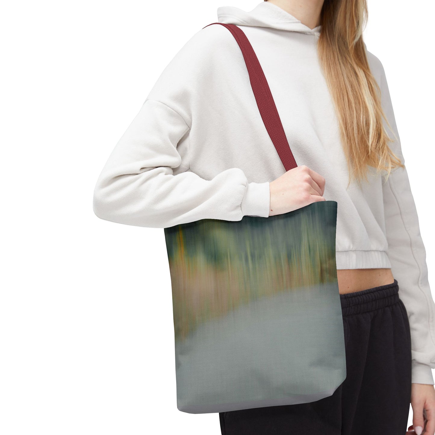 Serene Landscape Tote Bag - Stylish Eco-Friendly Carryall for Everyday Use