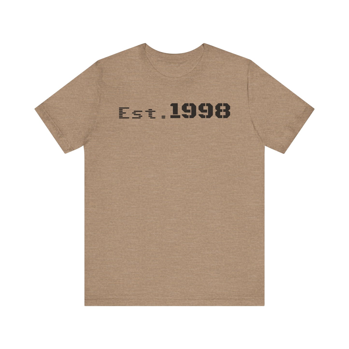 Vintage Est. 1998 Tee - Retro Unisex Shirt for Birthdays, Gifts, Everyday Wear, Casual Style, Nostalgia