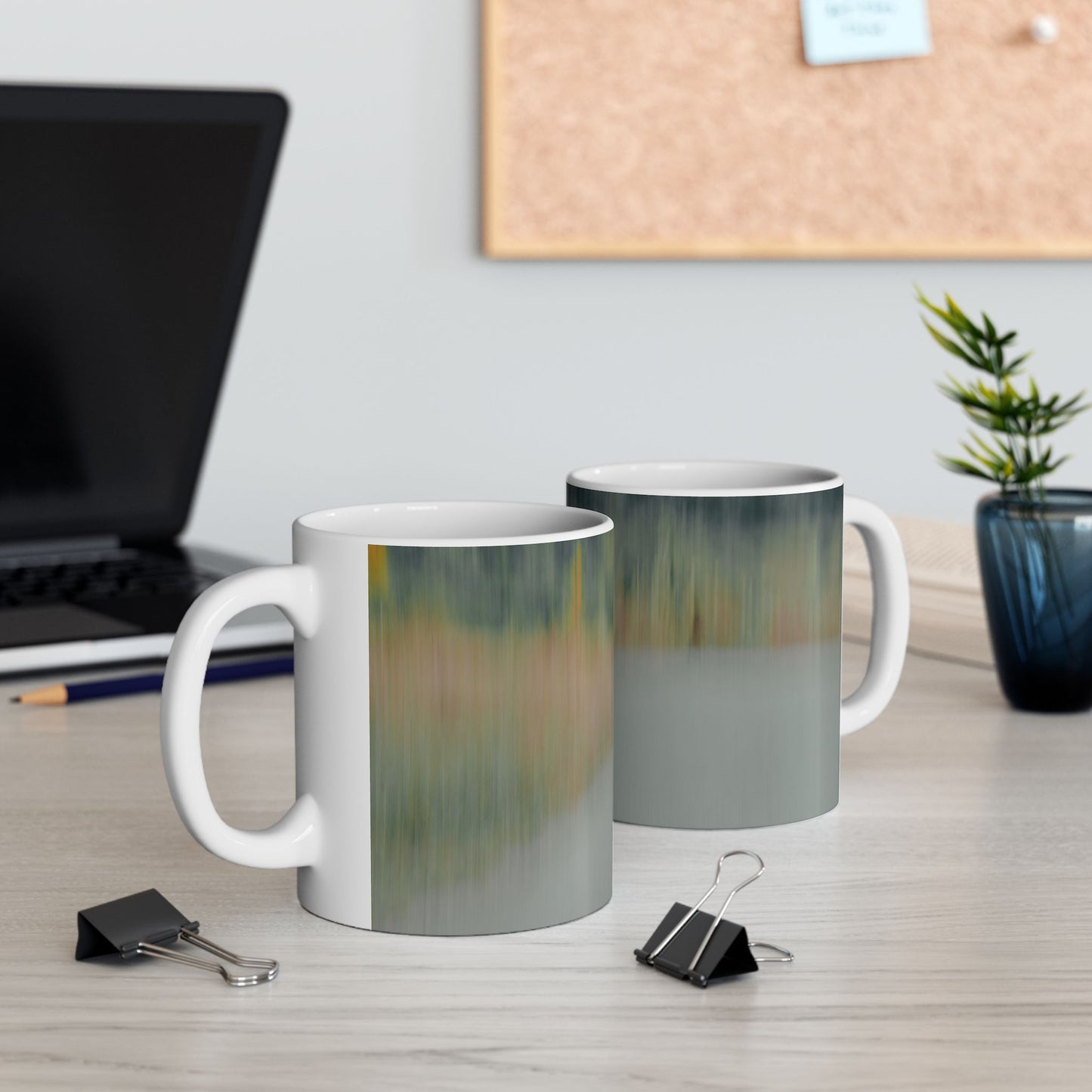 Serene Nature Ceramic Mug - 11oz & 15oz - Perfect Gift for Nature Lovers