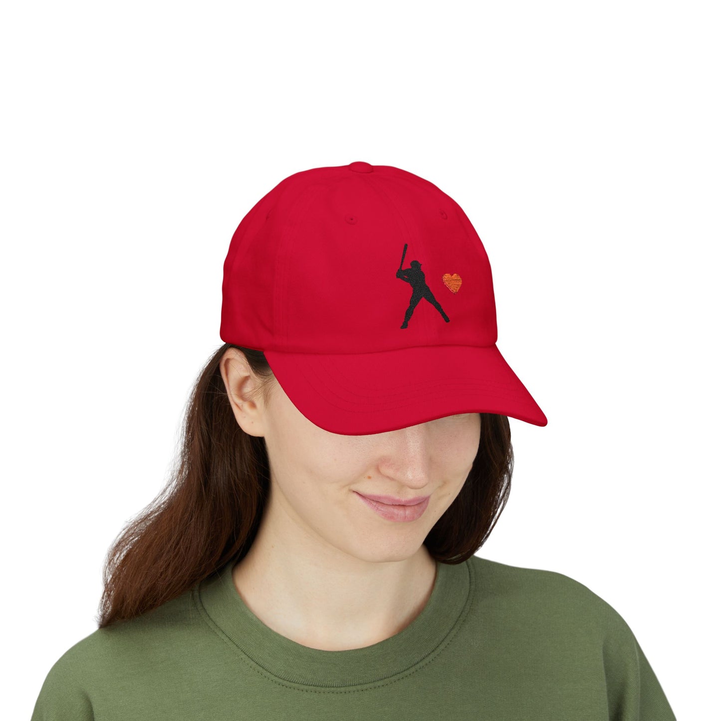 Baseball Love Dad Cap - Perfect Gift for Sports Dads, Father's Day, Casual Wear, Summer Style, Stylish Baseball Hat