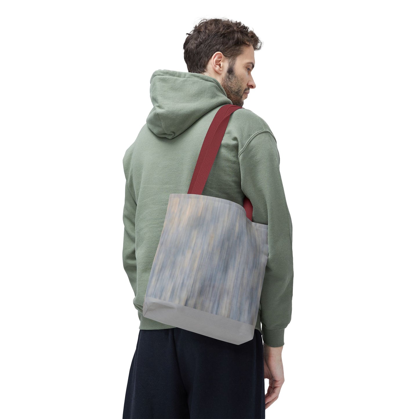 Abstract Textured Tote Bag - Stylish and Versatile for Everyday Use