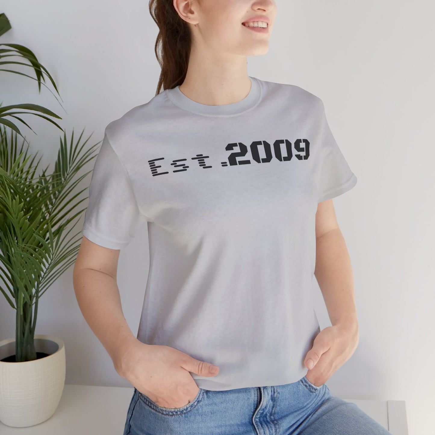 Established 2009 Unisex Tee - Casual Wear, Birthday Gift, Graduation Outfit, Anniversary Shirt, Personalized Fashion