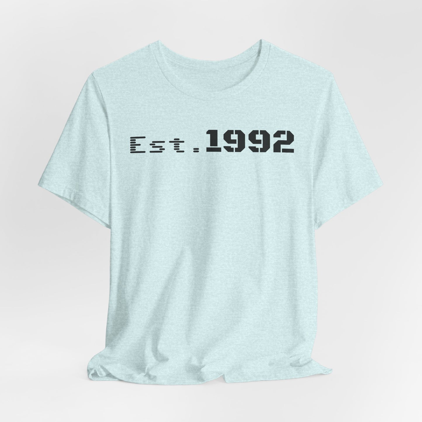 Est. 1992 Unisex Jersey Tee - Retro Birthday Gift, Casual Wear, Cool Vintage T-Shirt, Gift for Him, Gift for Her