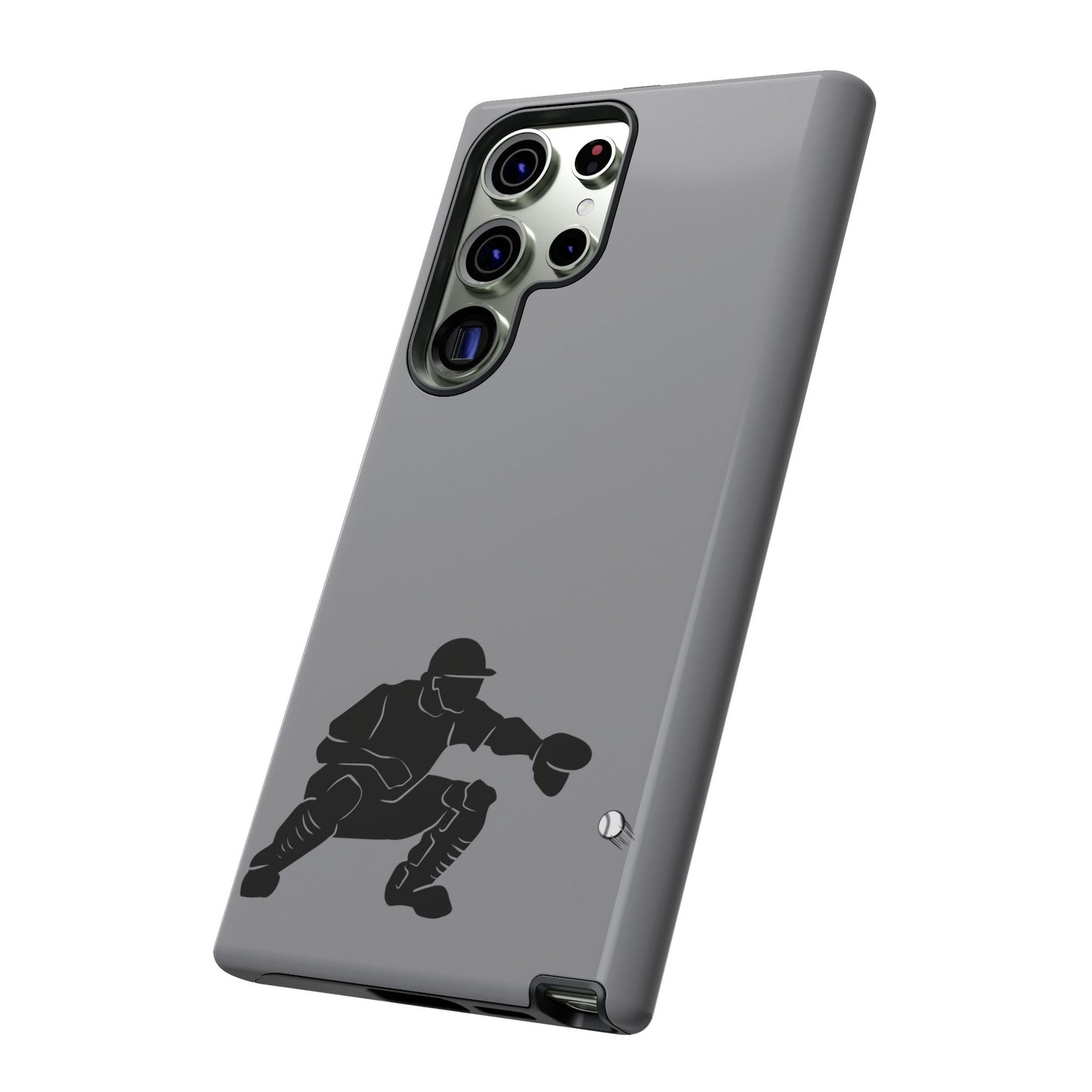 Baseball Catcher Phone Case - Tough Cases, Sports Phone Cover, Great for Athletes, Perfect Gift for Baseball Lovers, Unique Cell Phone Design